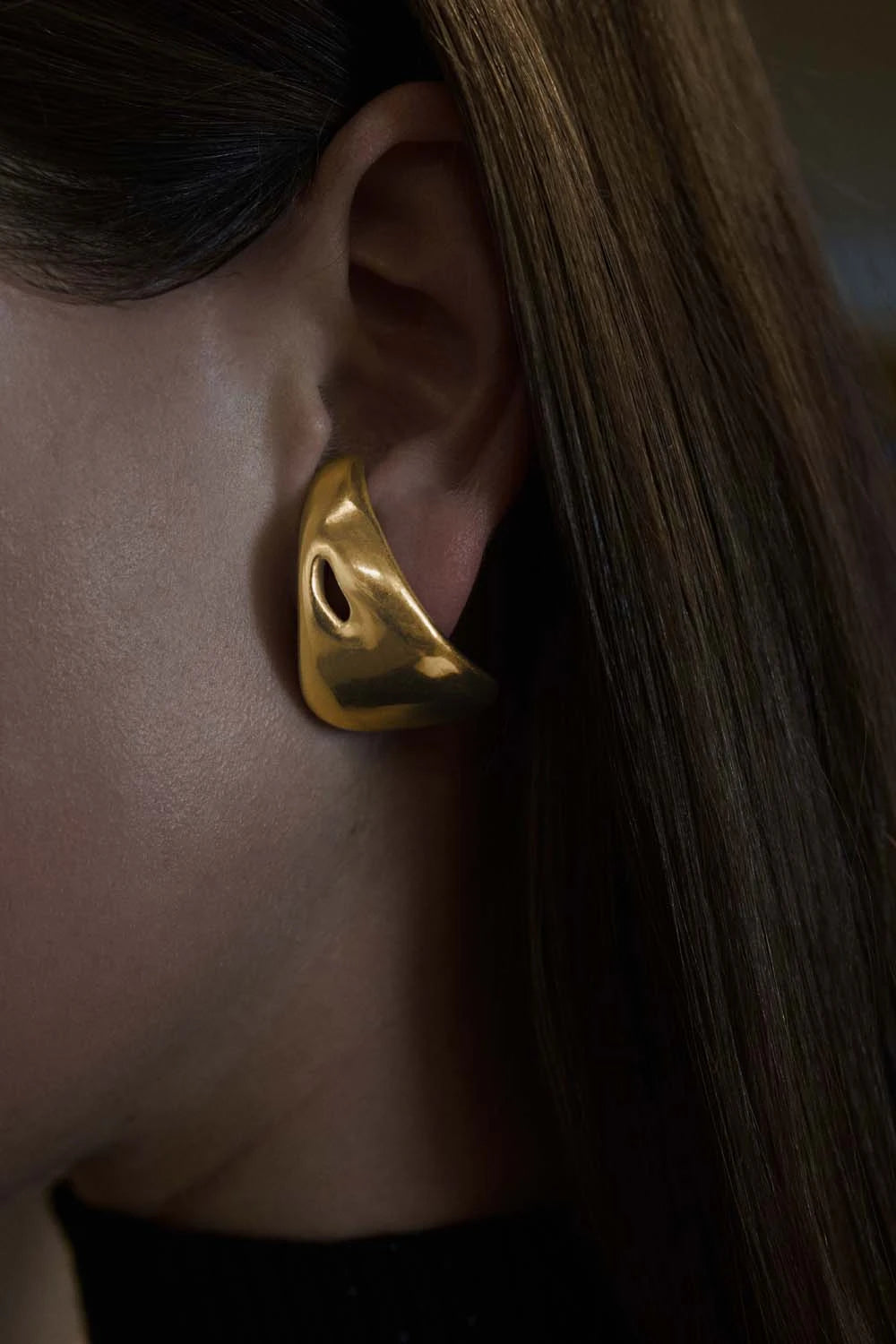 Shop Baobab Suki Earrings In Gold