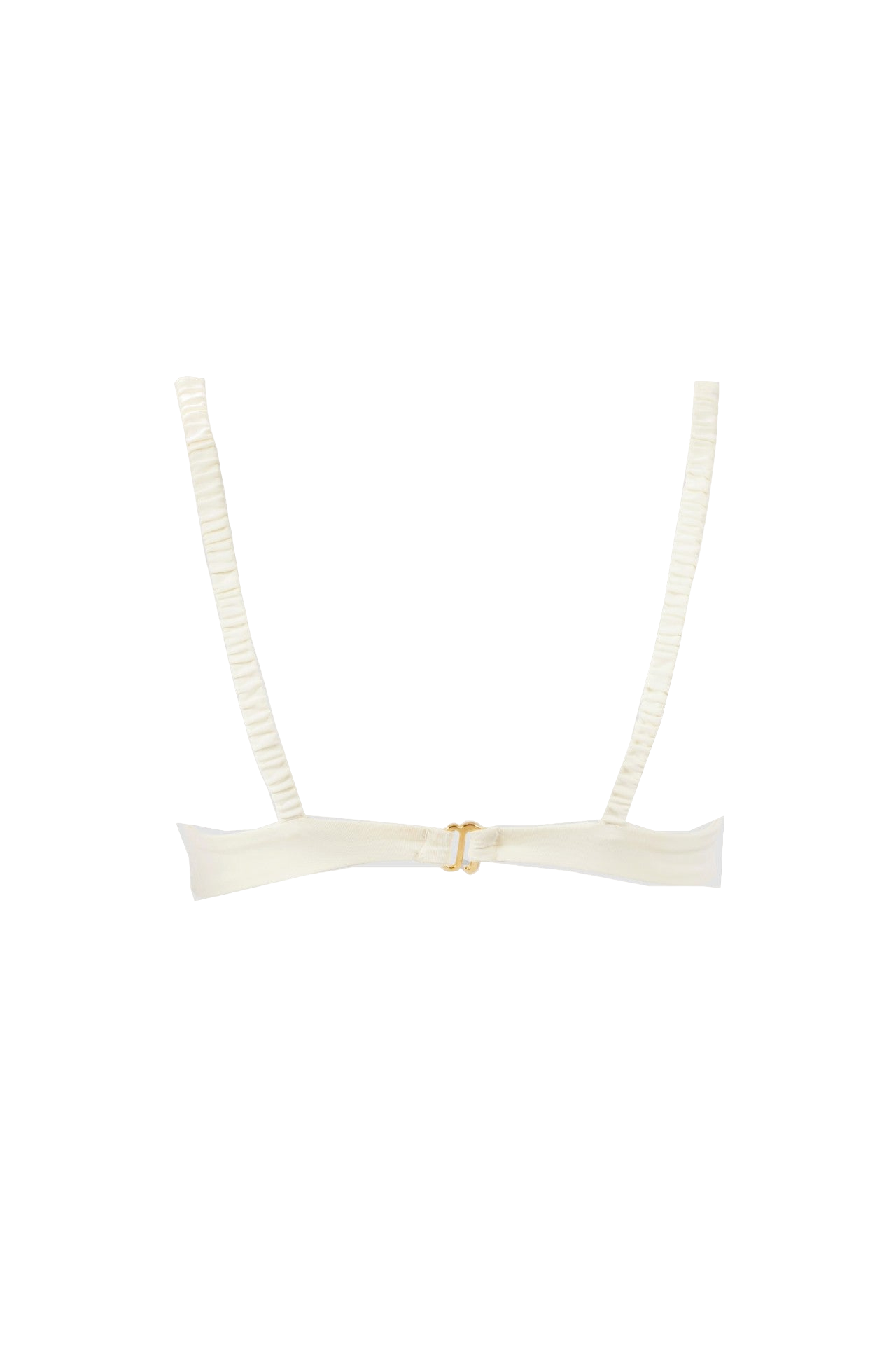 Shop Decolet The Label Ariel Underwire Bikini Top In Seashell In Ivory