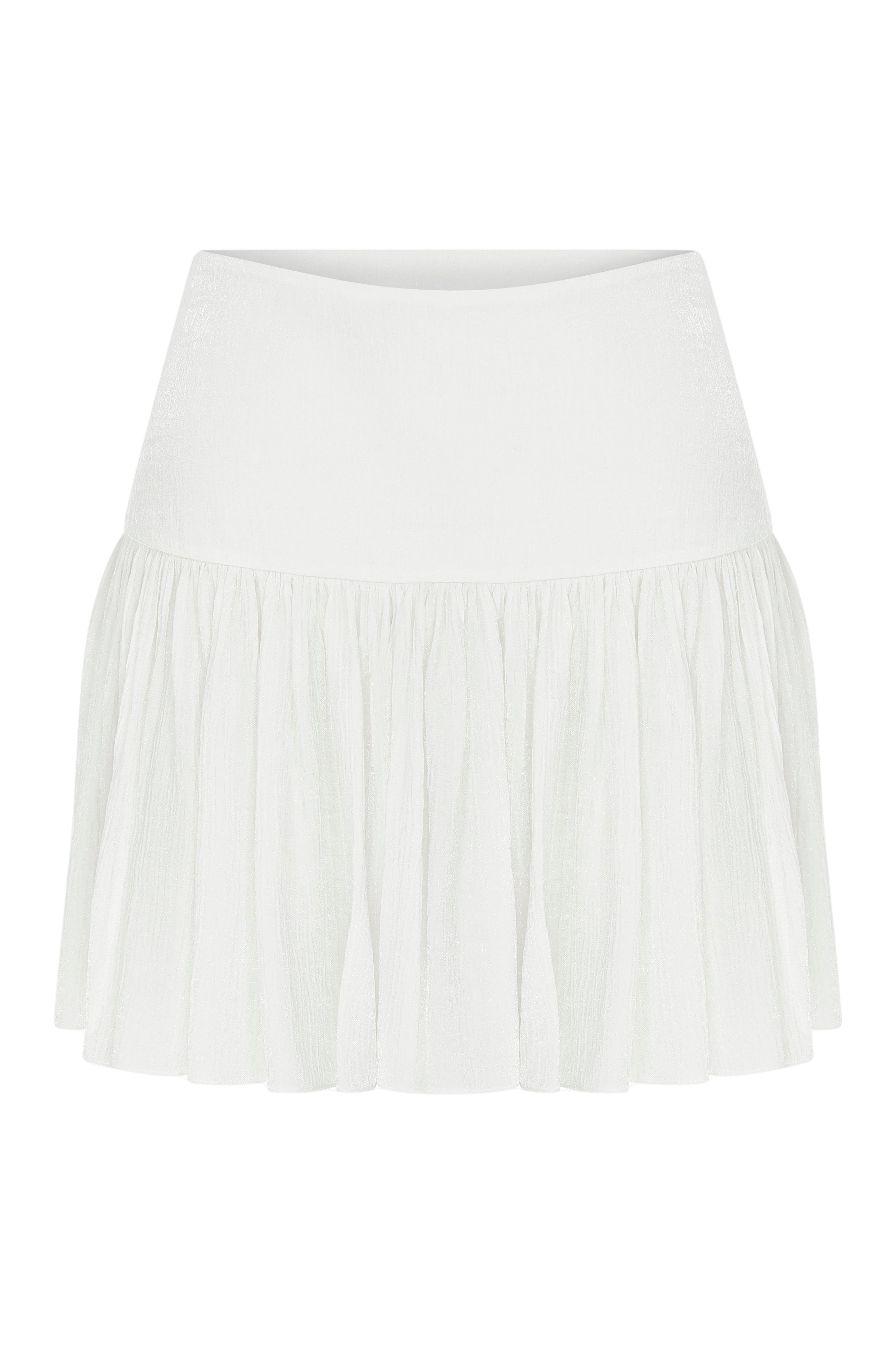 Nazli Ceren Lola Ruffled Mini Skirt