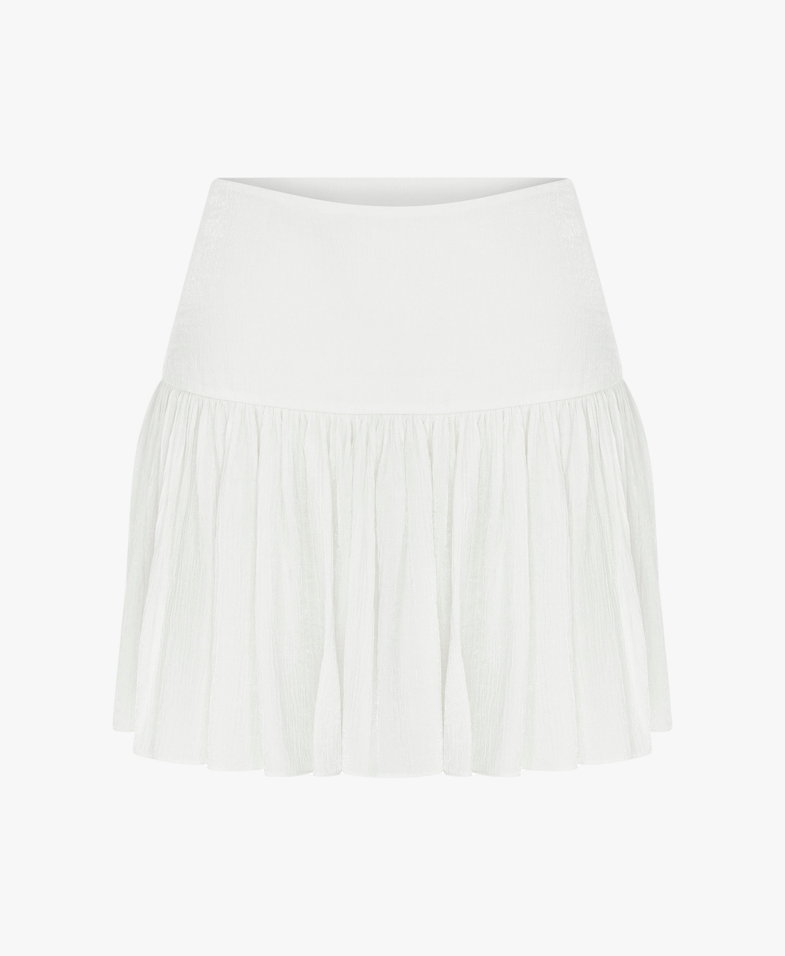 Lola Ruffled Mini Skirt made by Nazli Ceren