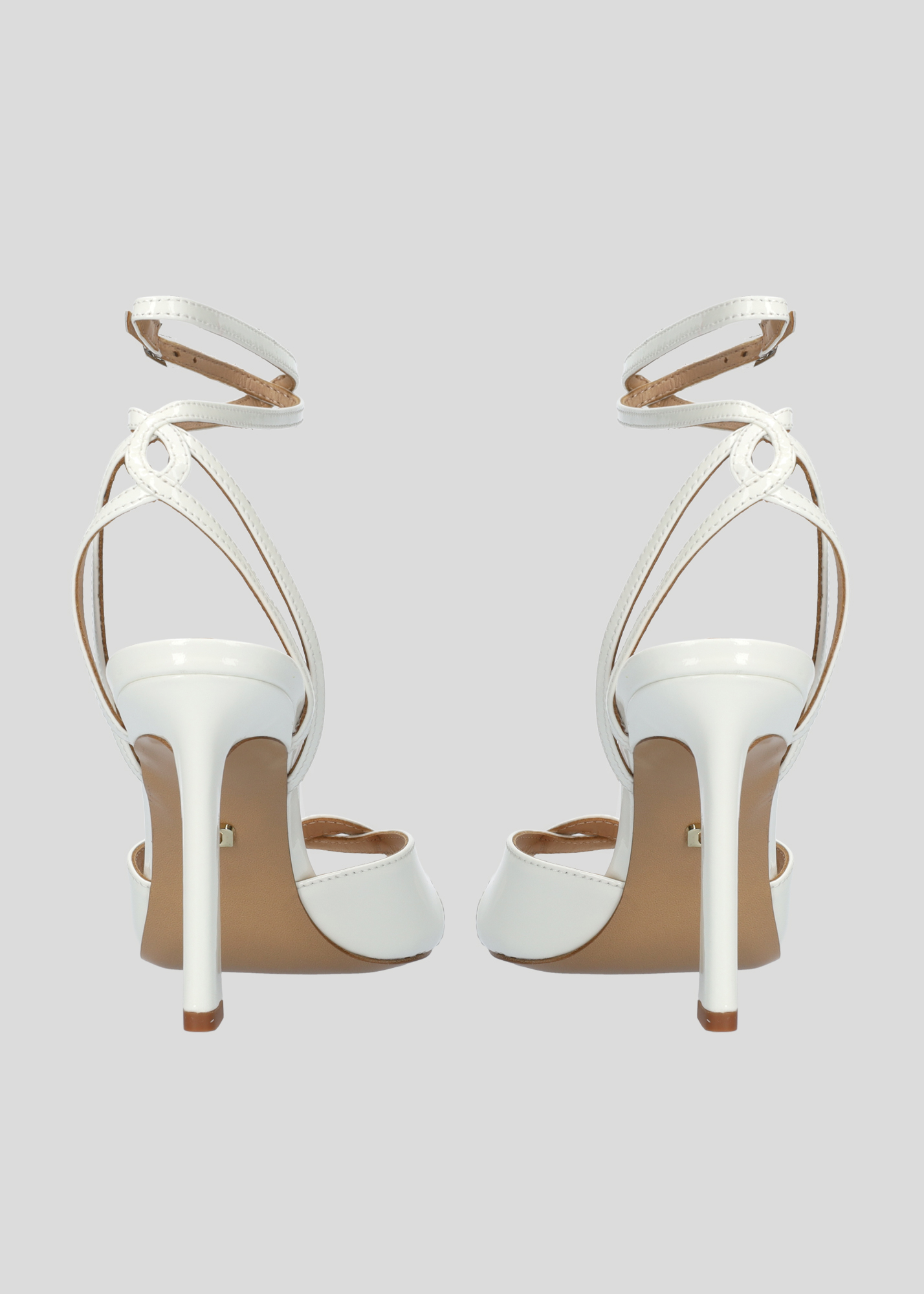 Shop Lola Cruz Shoes Bianca Sandal 95 In White