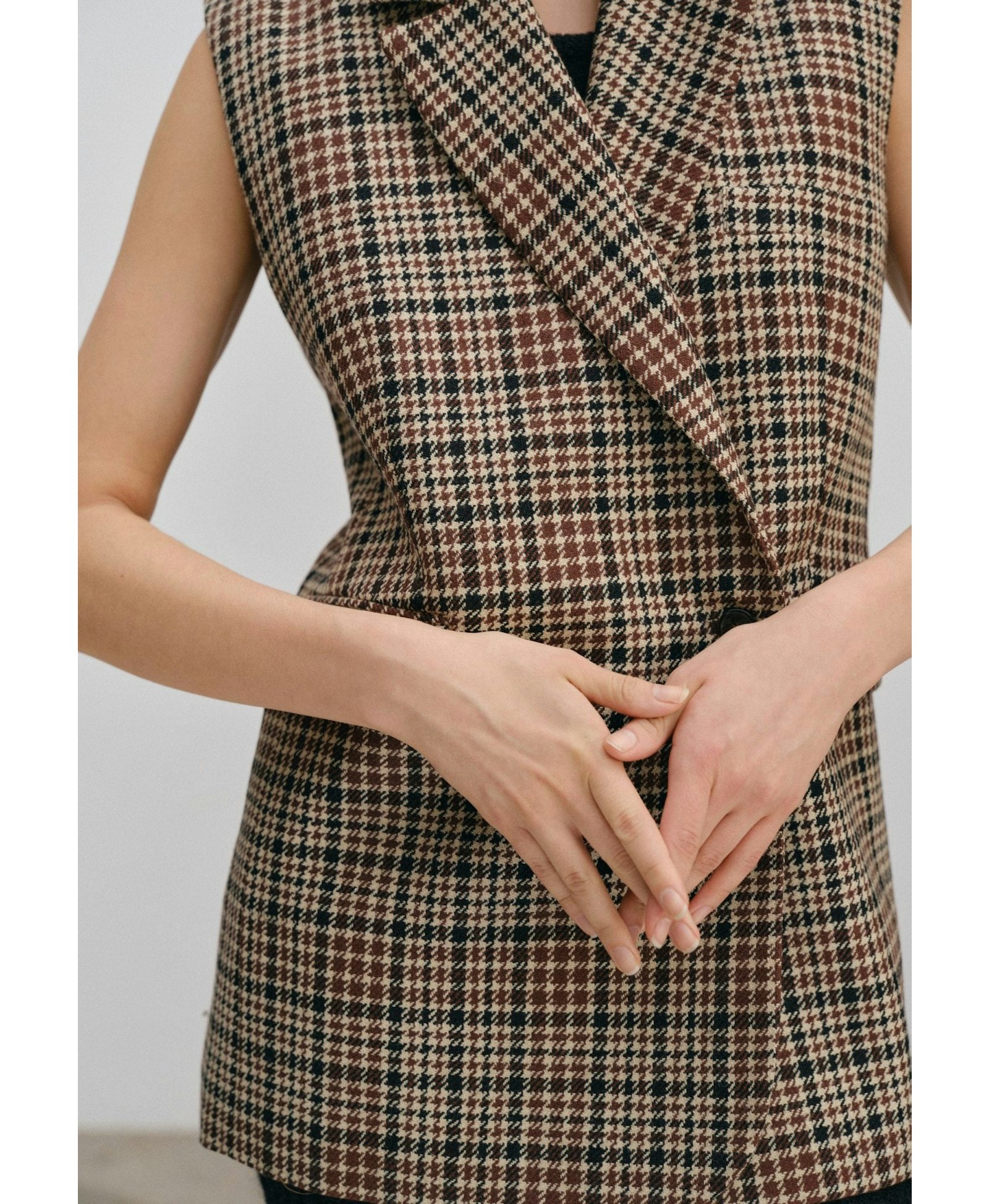 Walter Wool Vest - Checks made by HERSKIND