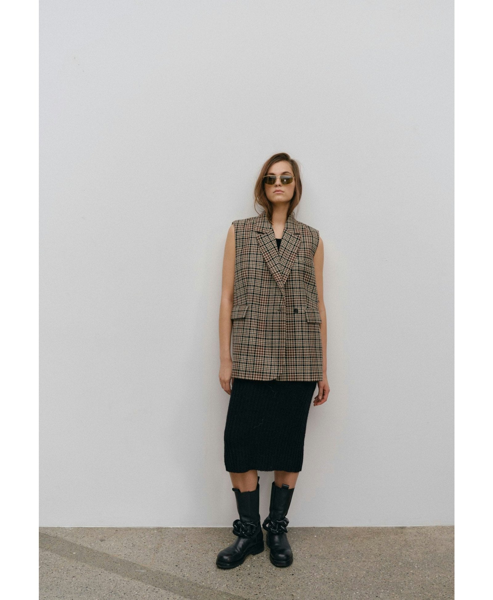 Walter Wool Vest - Checks made by HERSKIND