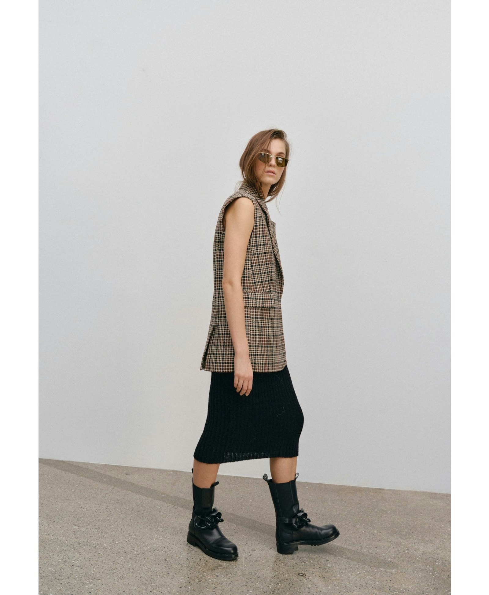 Walter Wool Vest - Checks made by HERSKIND