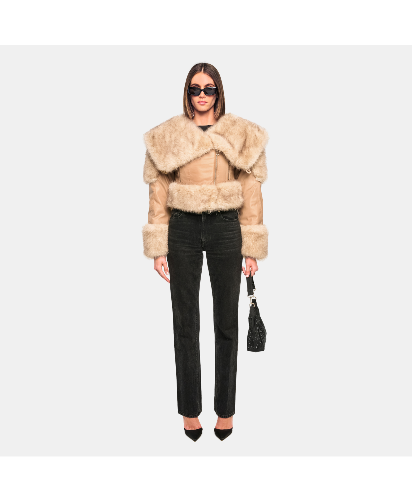 TORONTO Crop Jacket made by OW Collection