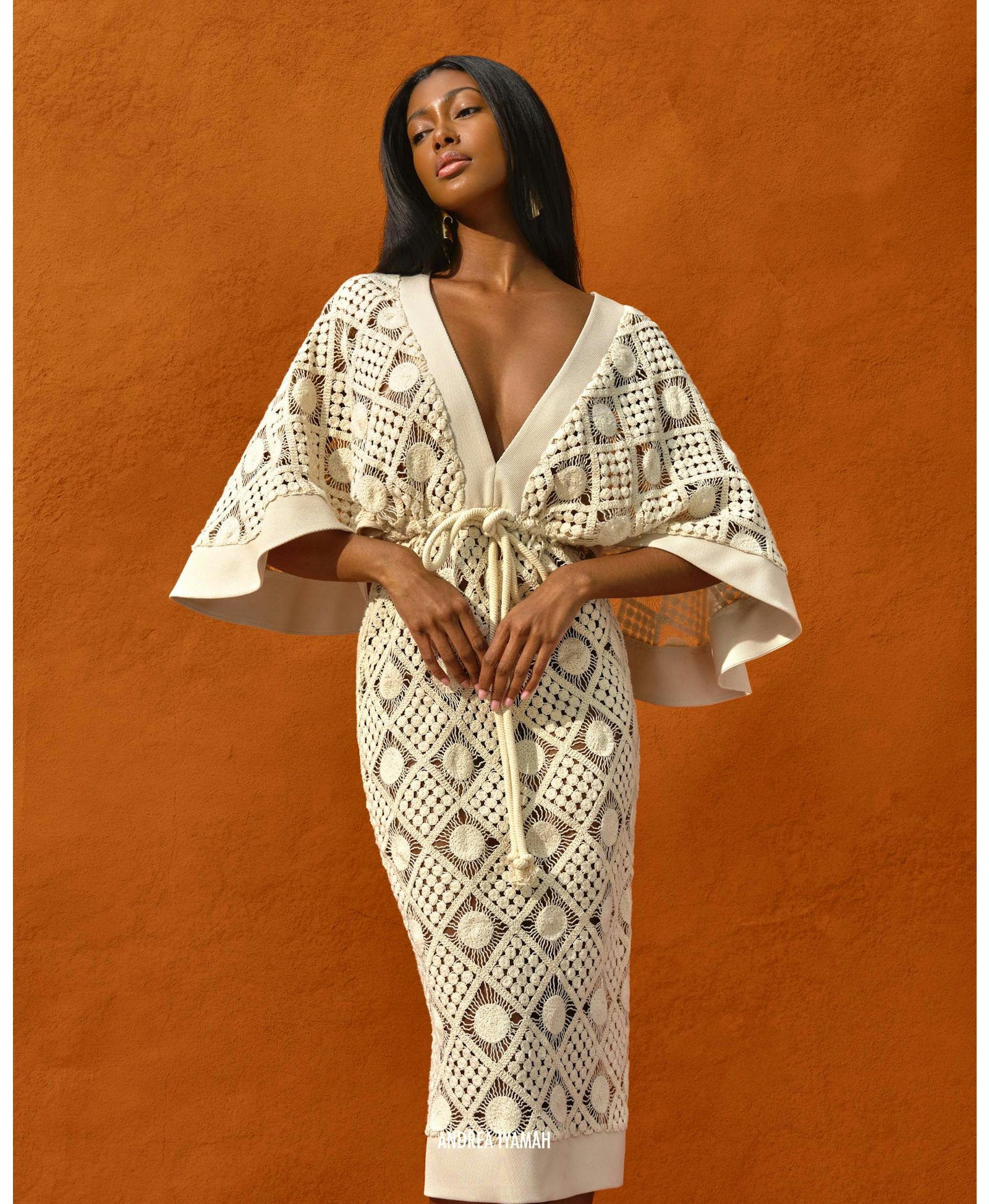 RAHI CROCHET DRESS made by Andrea Iyamah