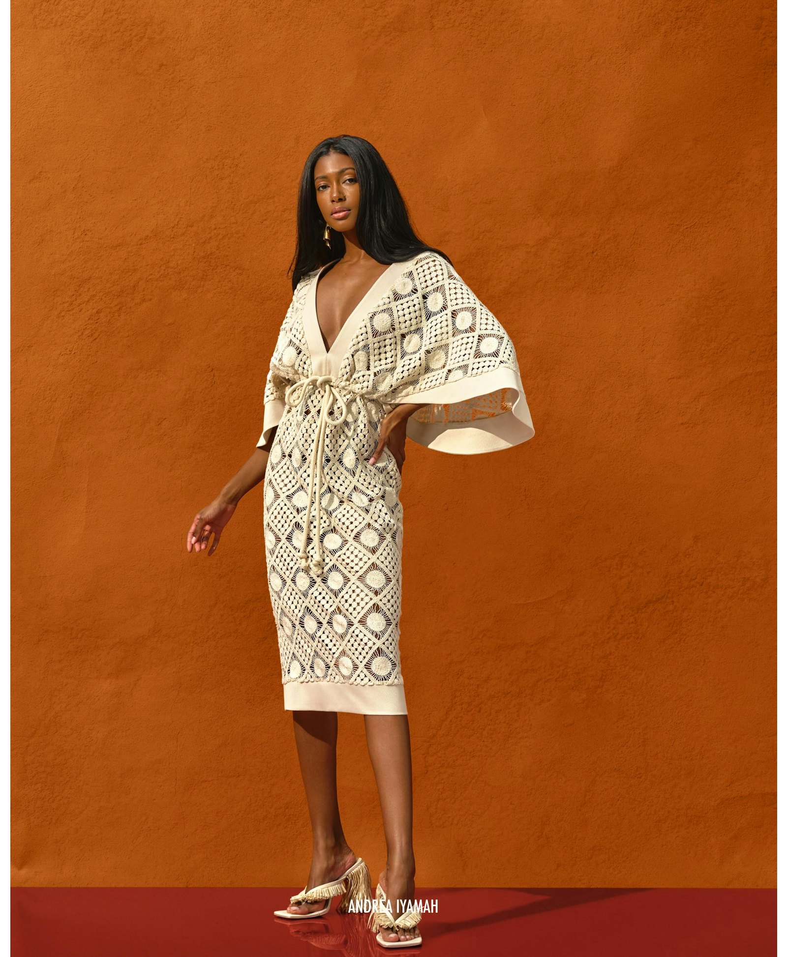 RAHI CROCHET DRESS made by Andrea Iyamah