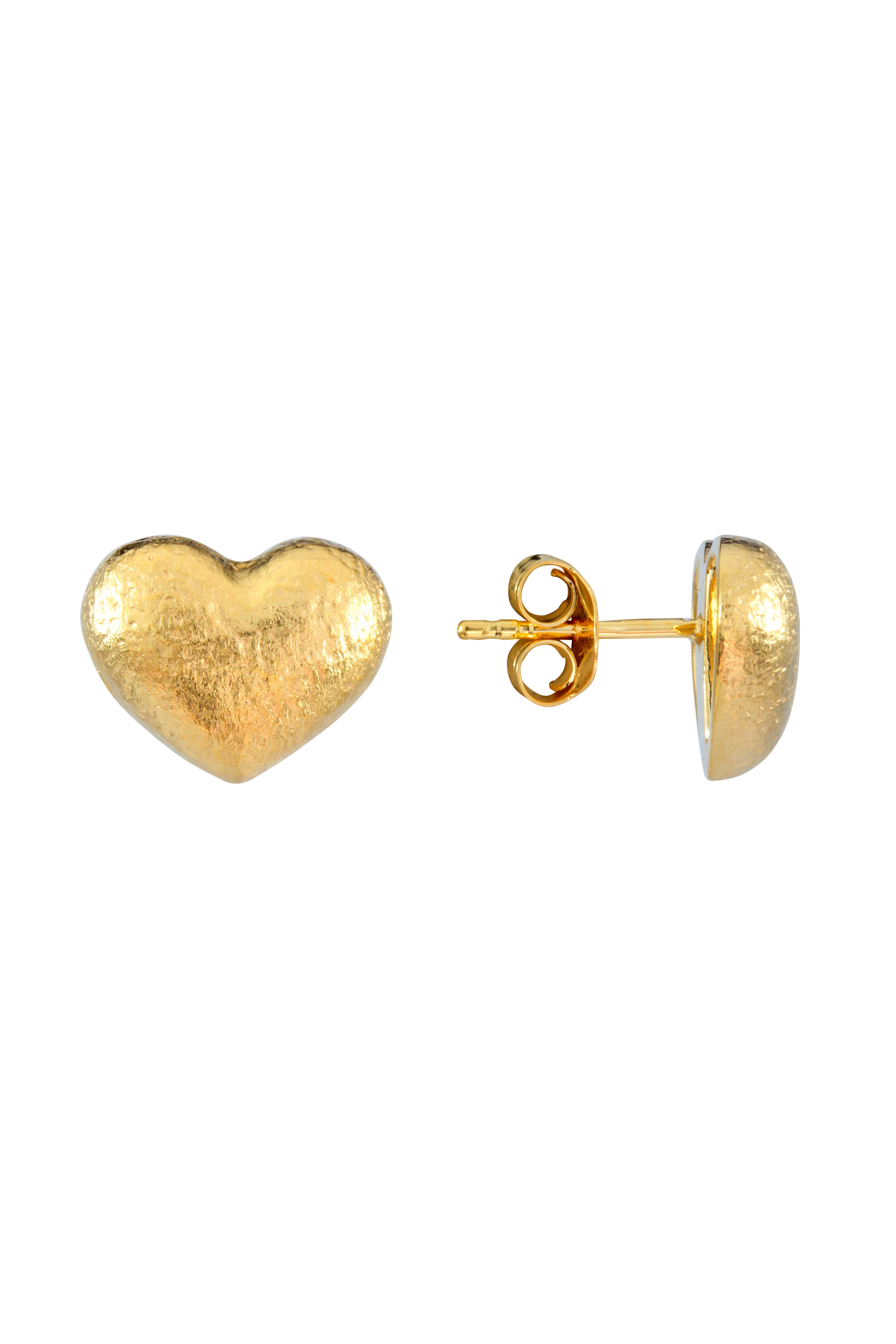 Shop Sunday Stephens Frosted Heart Mini Gold