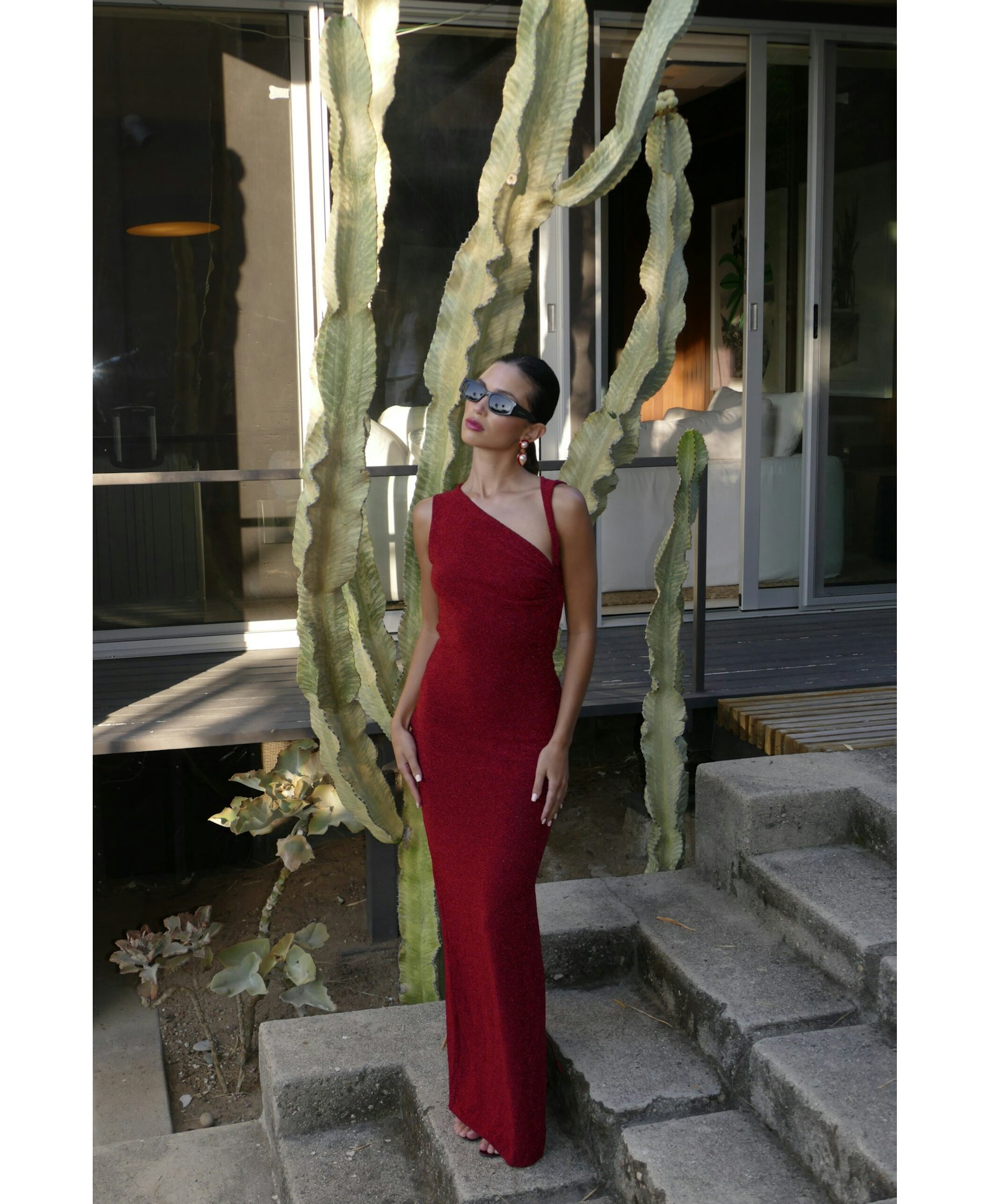 Leti Red Dress made by Solié