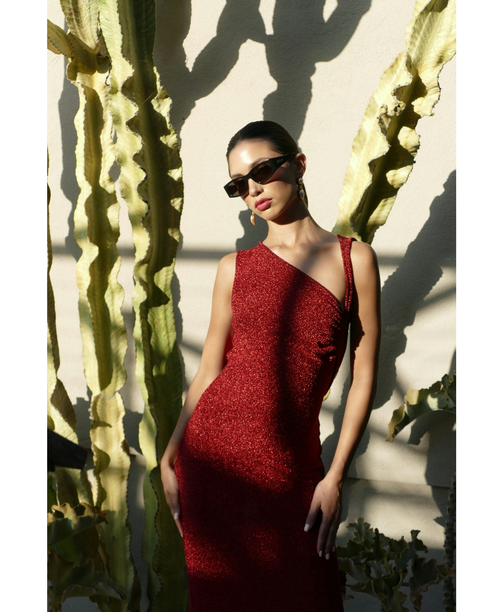 Leti Red Dress made by Solié