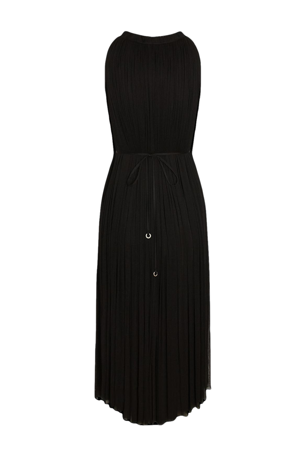 Hanne Bloch Black Silk Tulle Dress