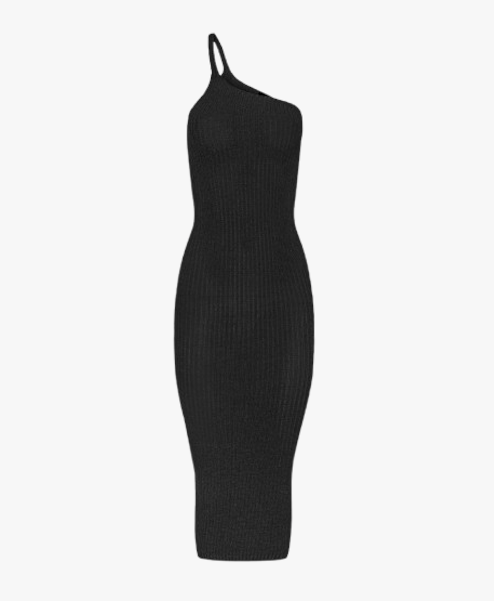 BLACK KNITTED DRESS made by BENU Studio