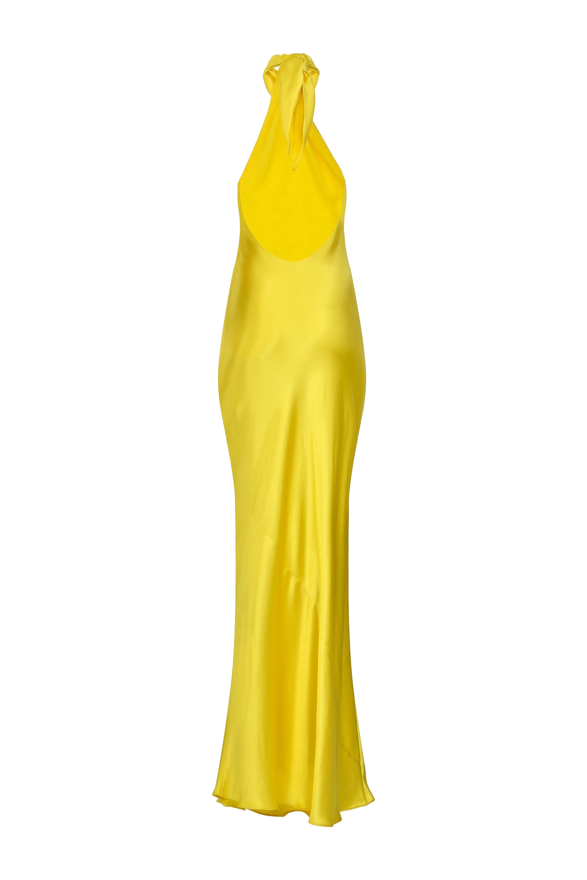 Shop Francesca Miranda Olivia Halter Silk Dress