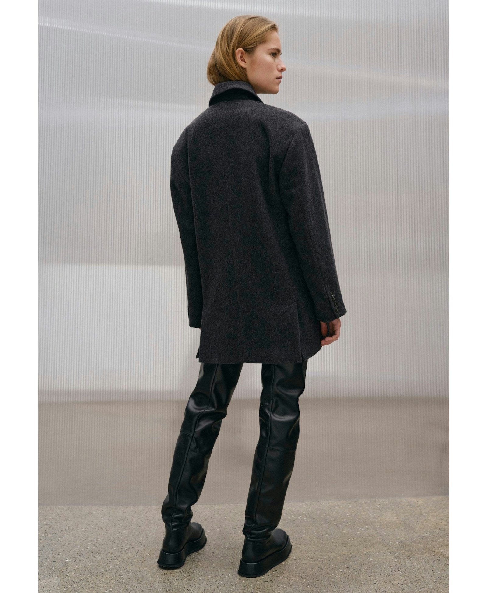 Wilma Coat - Grey made by HERSKIND