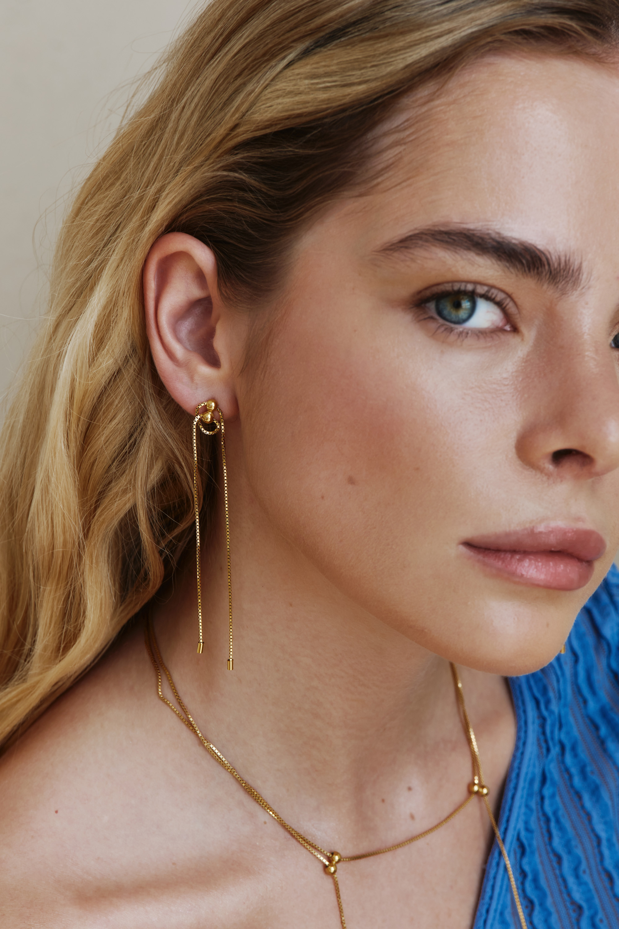 Shop Orxata Jewelry Earrings In Gold