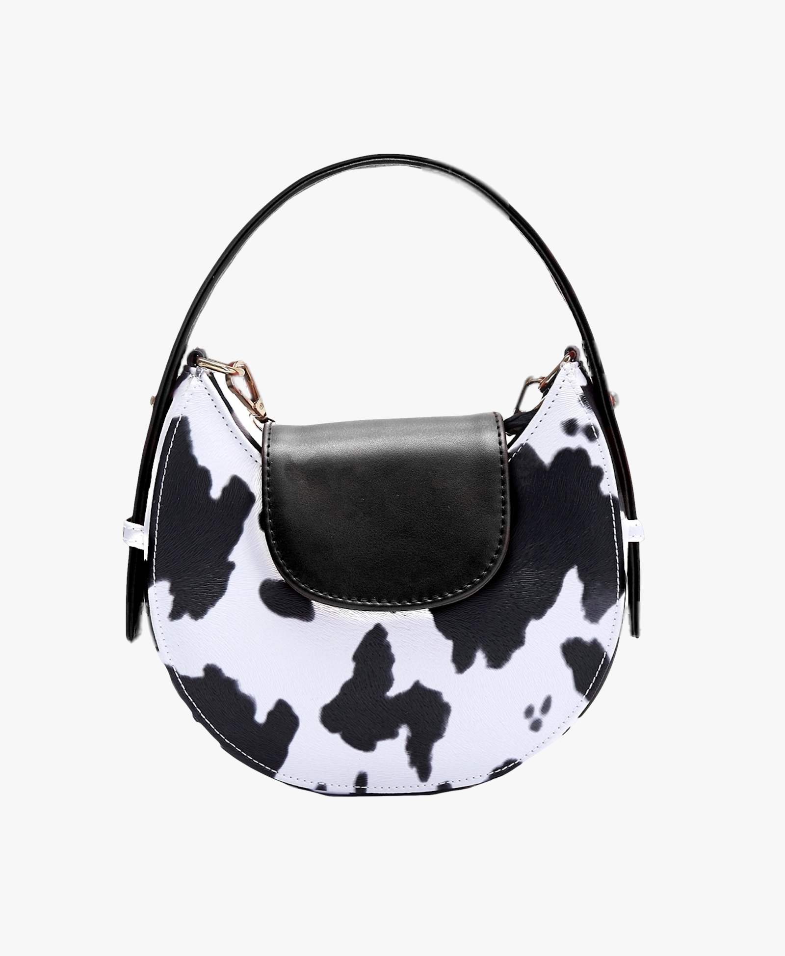 Mow - Black - Halfmoon bag made by ALIEL