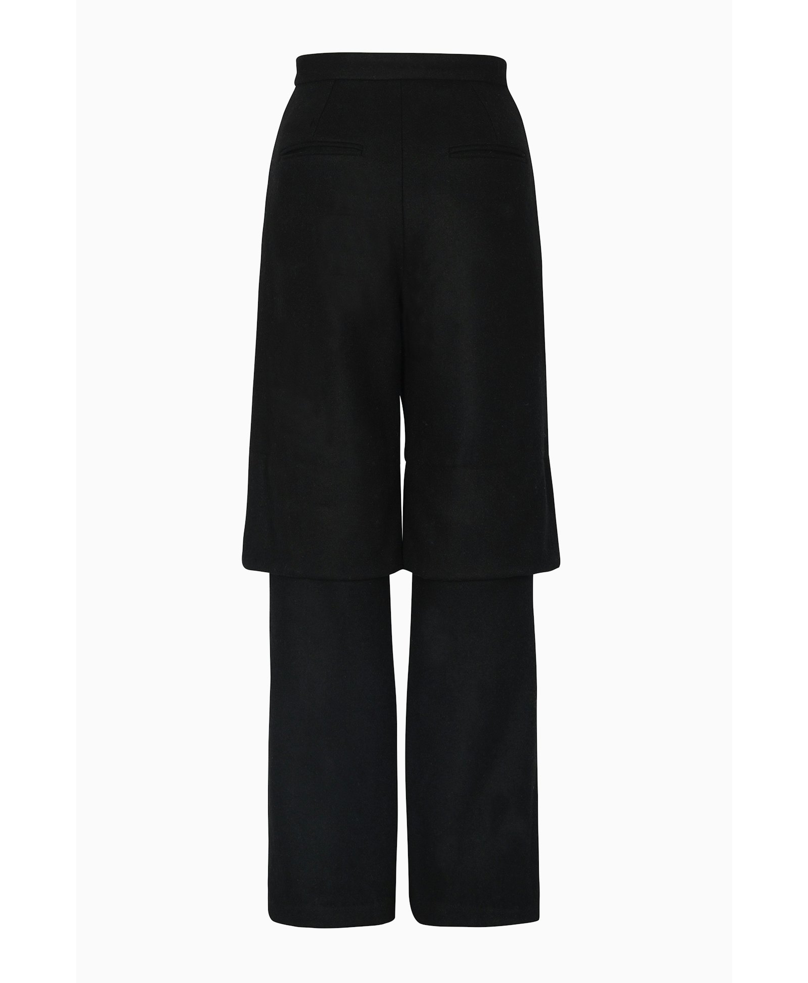 Wool Blend Double Trousers made by Szabo Sihag