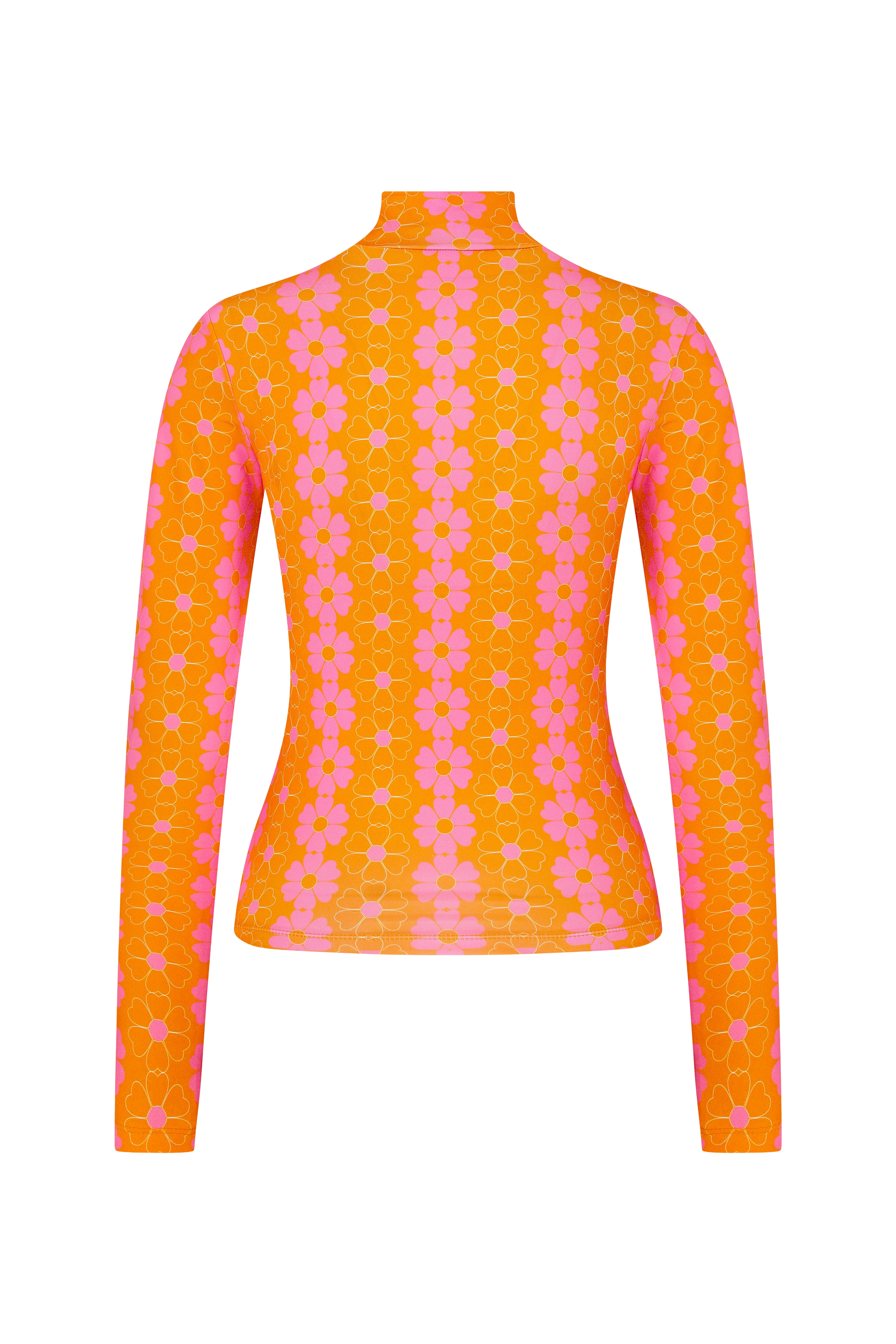 Shop Declara Blooming Sunset Orange Top