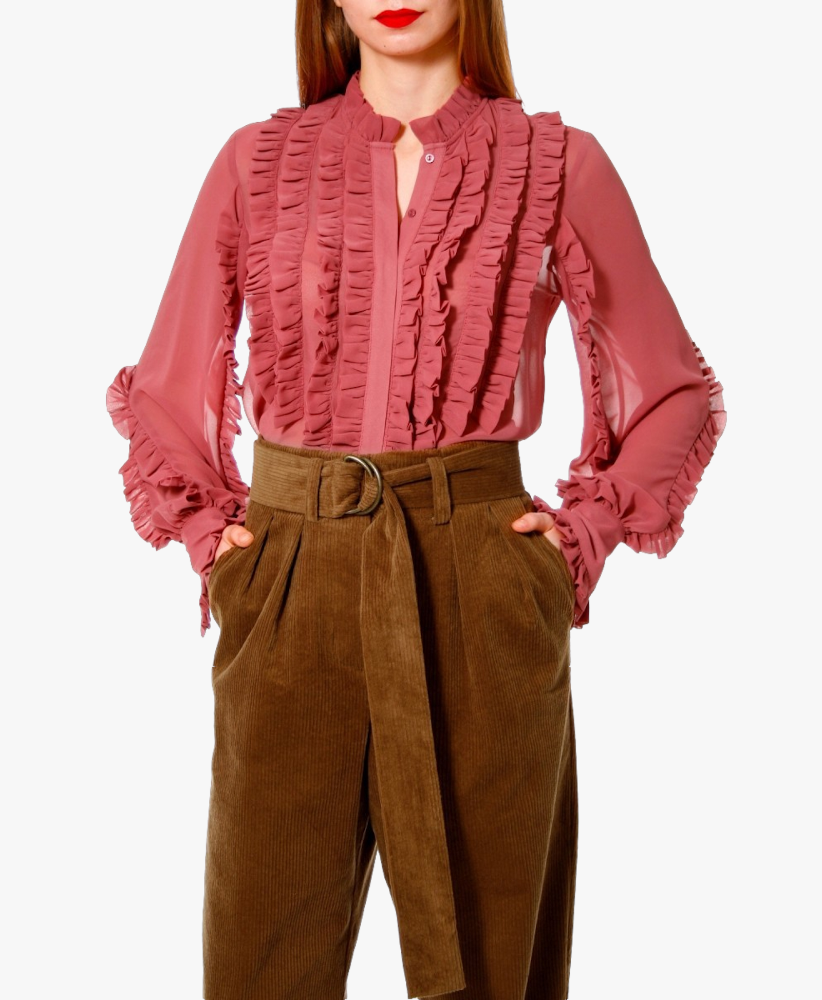 Blouse Marley Old Rose made by HALEWSKI