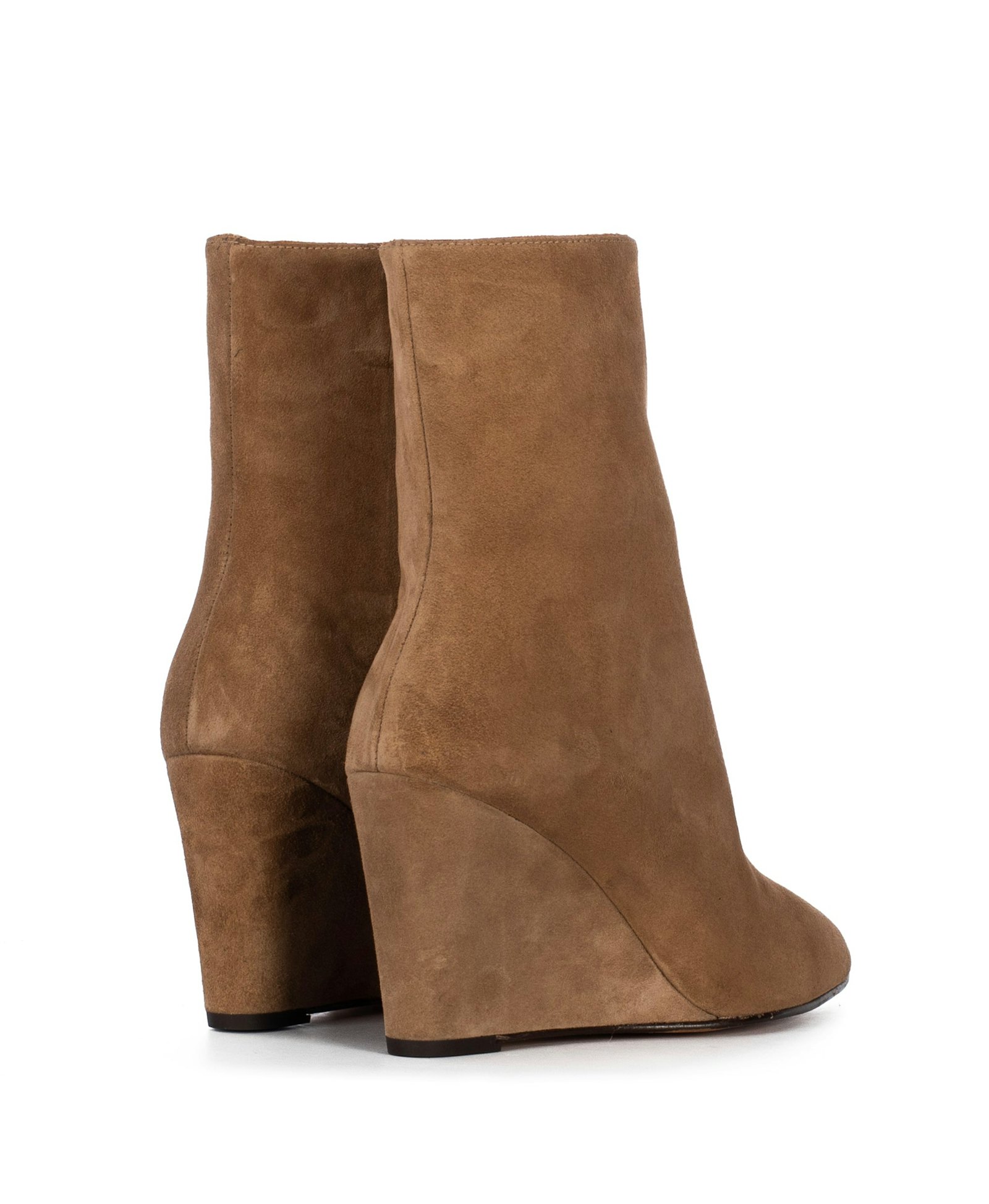 CARLOTA BIRRA SUEDE BOOTIES in Brown made by Toral
