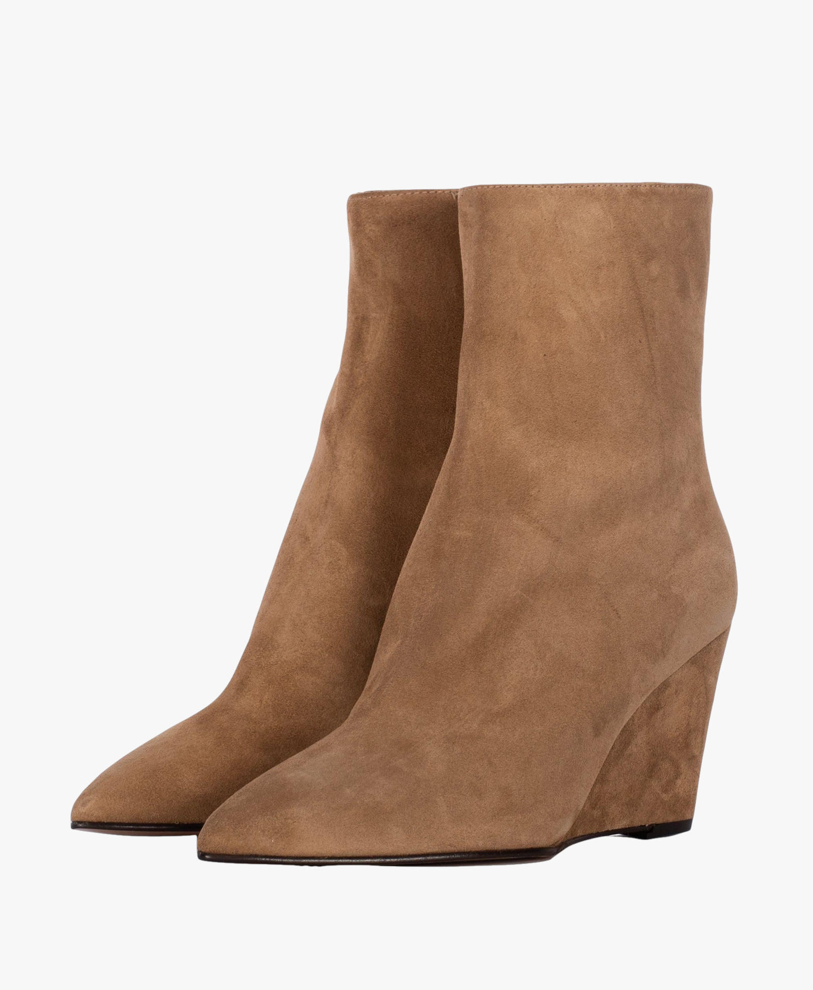 CARLOTA BIRRA SUEDE BOOTIES in Brown made by Toral