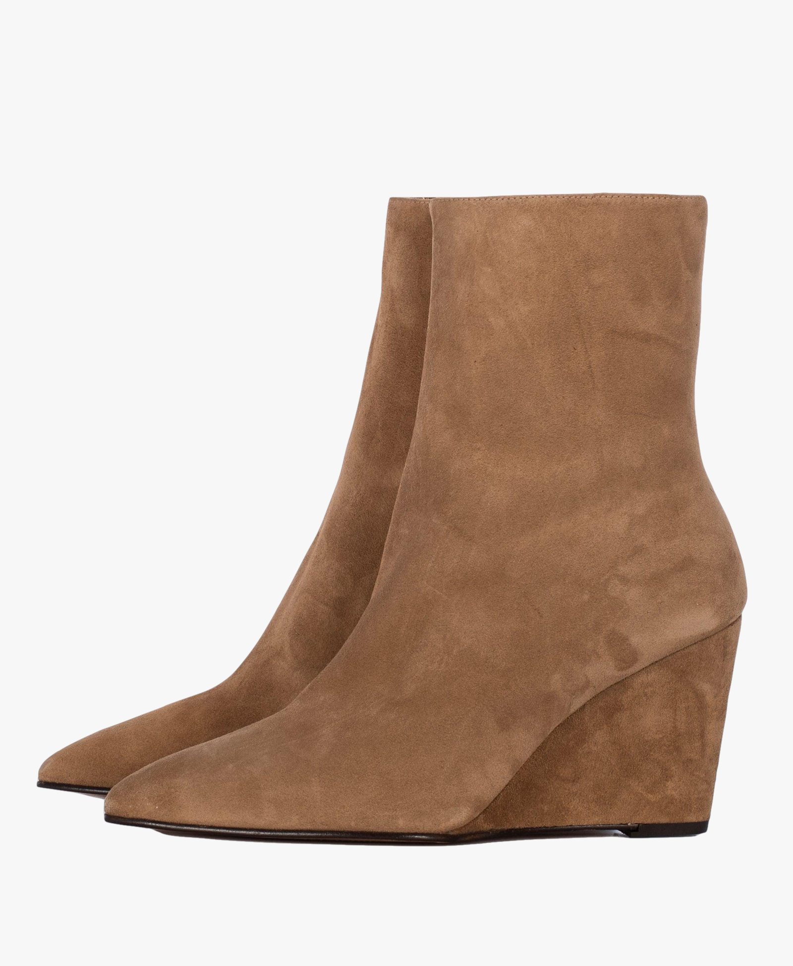 CARLOTA BIRRA SUEDE BOOTIES in Brown made by Toral