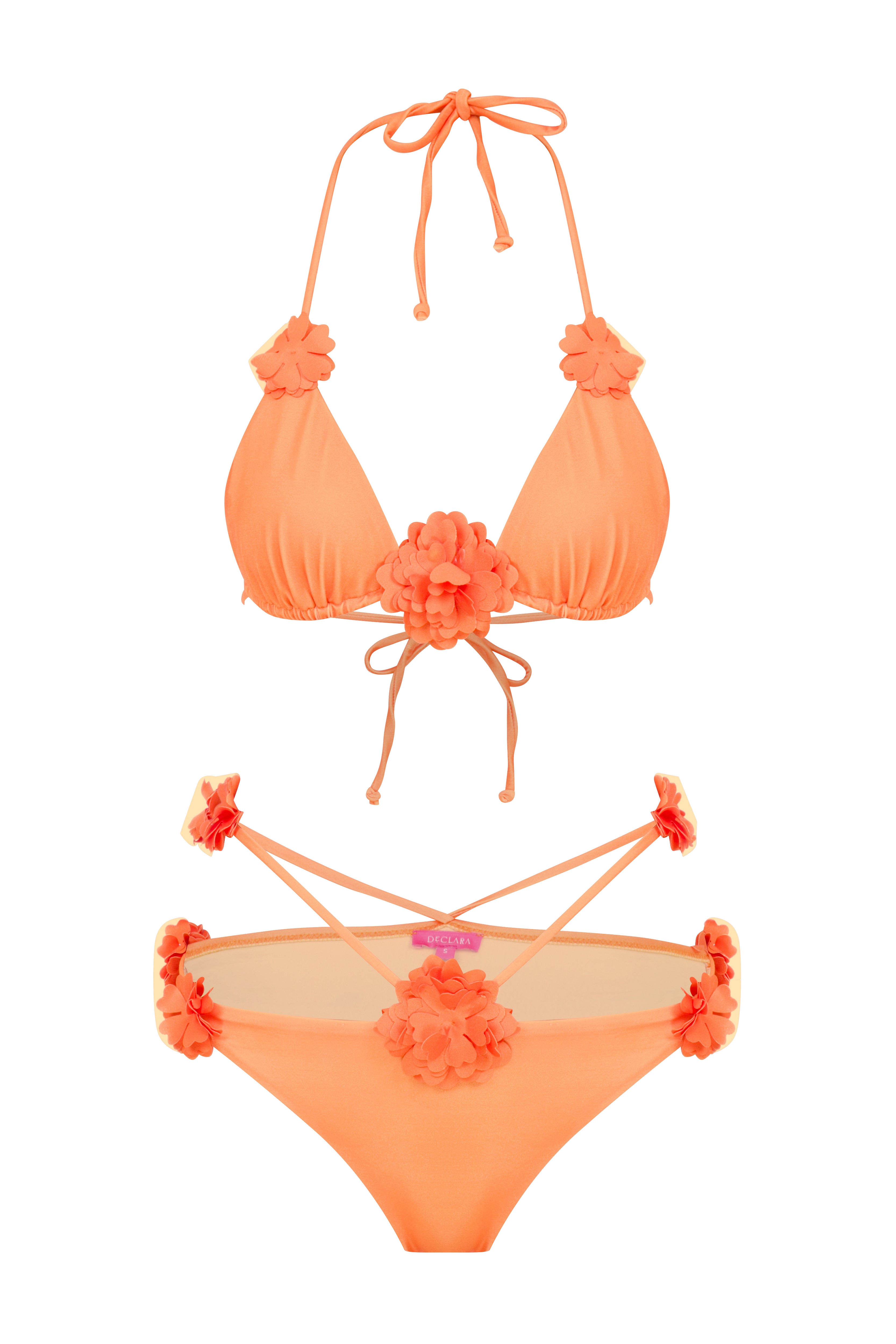 Shop De Clara Flower Tulip Bikini Set