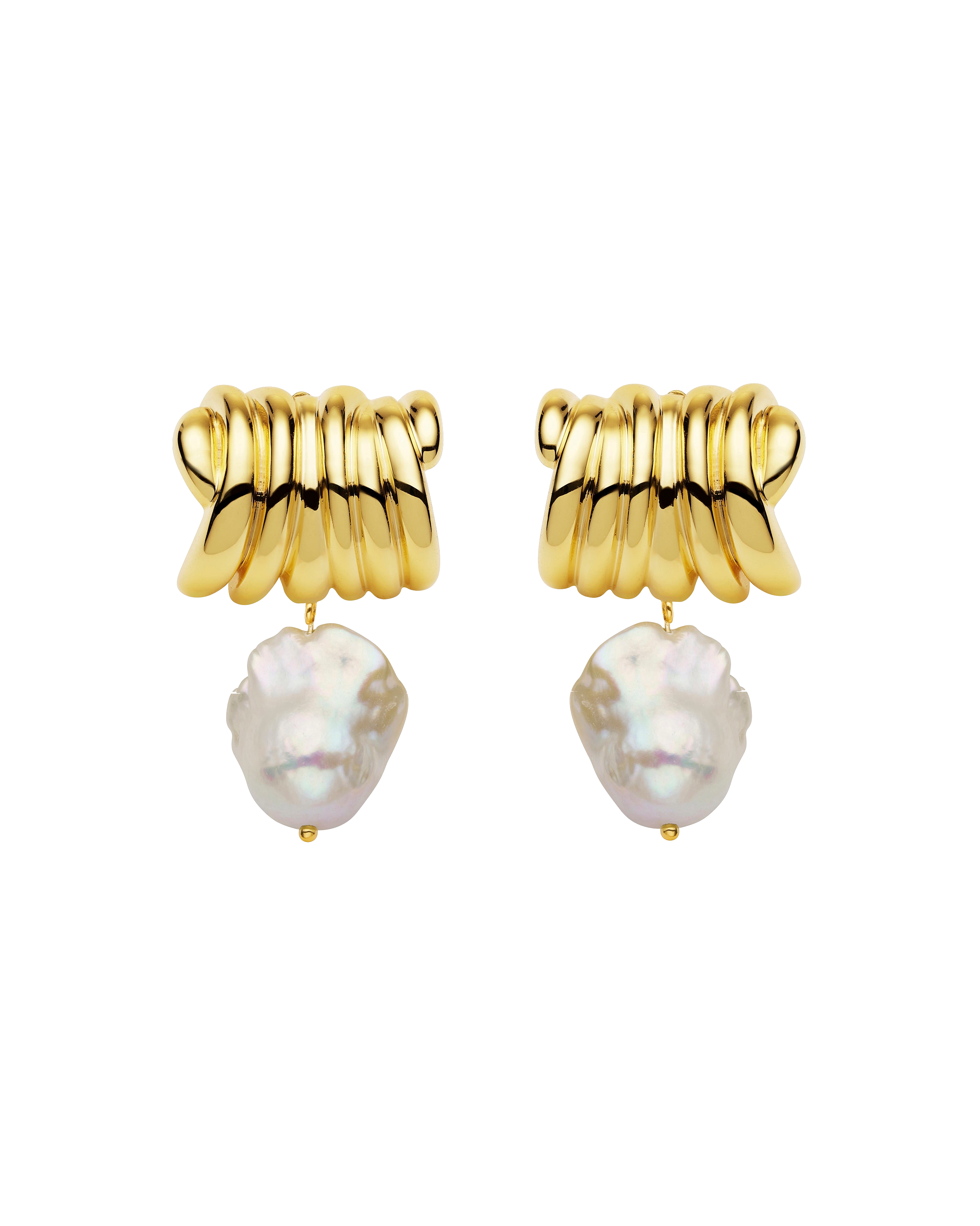 Amber Sceats Wrenlie Earrings In Gold