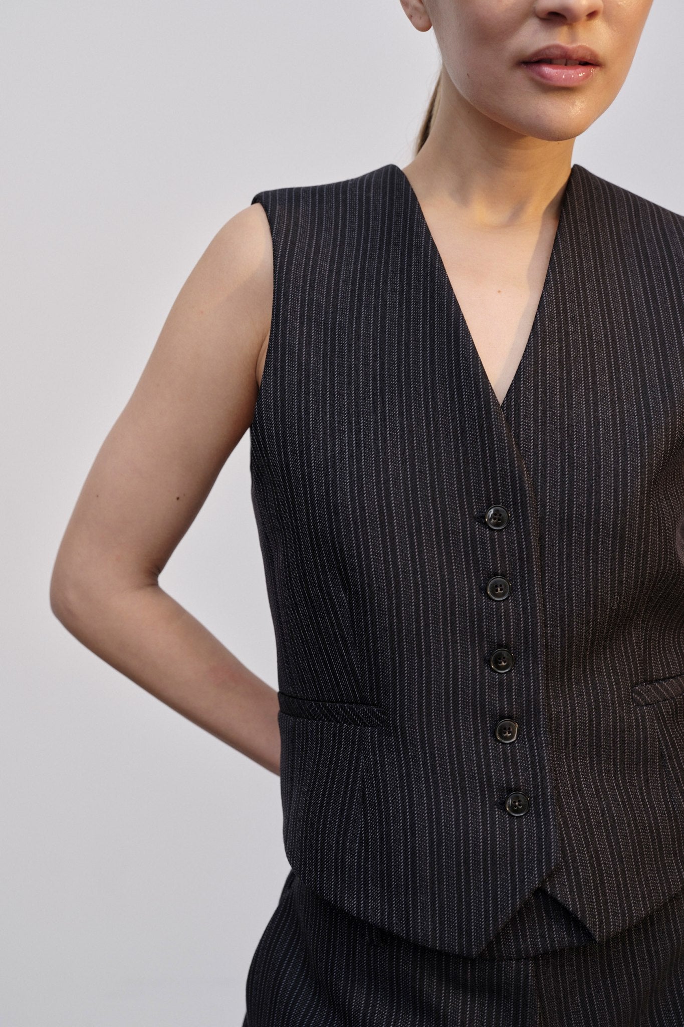 Shop Herskind Mister Vest In Black