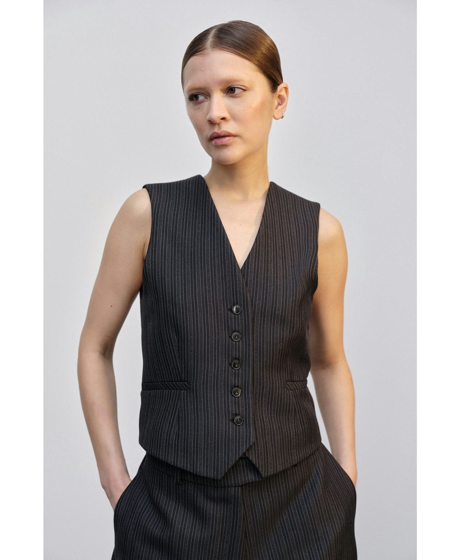 Mister Vest - Pinstripe made by HERSKIND