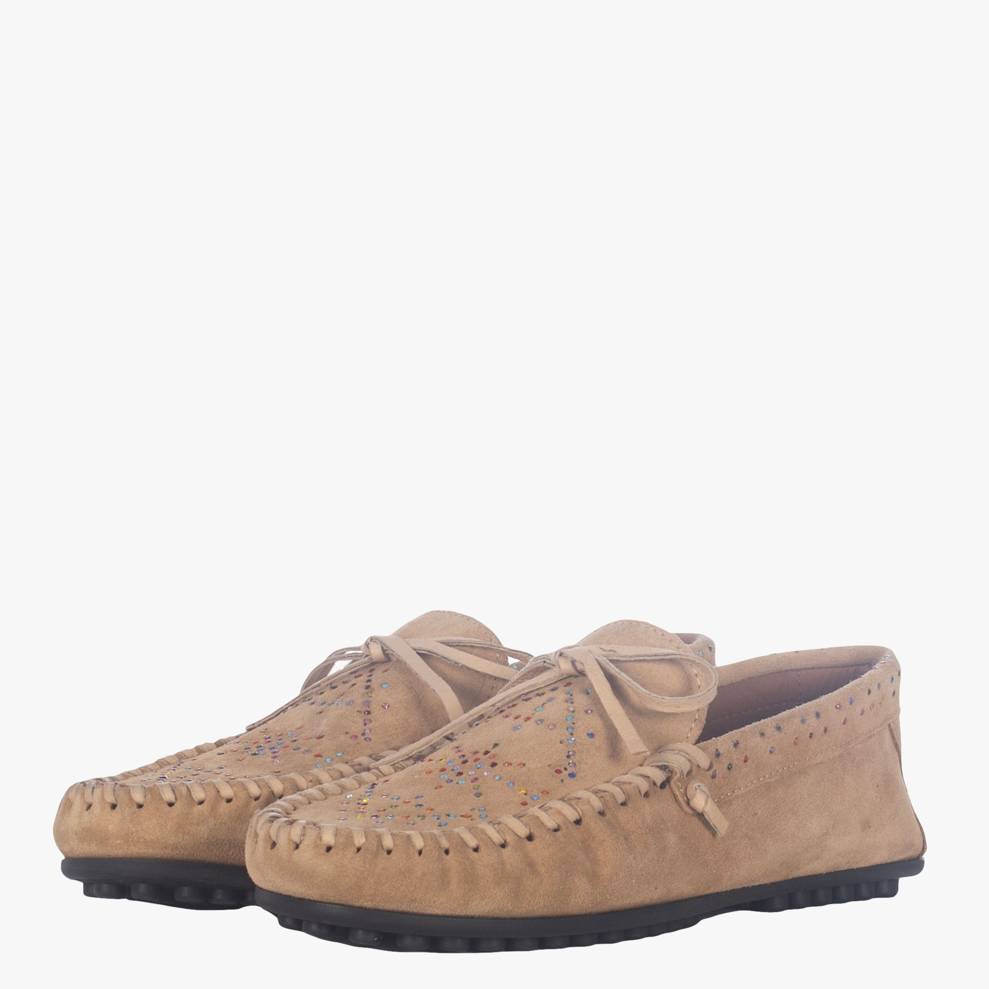 Buy Quechua Sand Loafers Multicolored Strass by Toral Shoes | Seezona