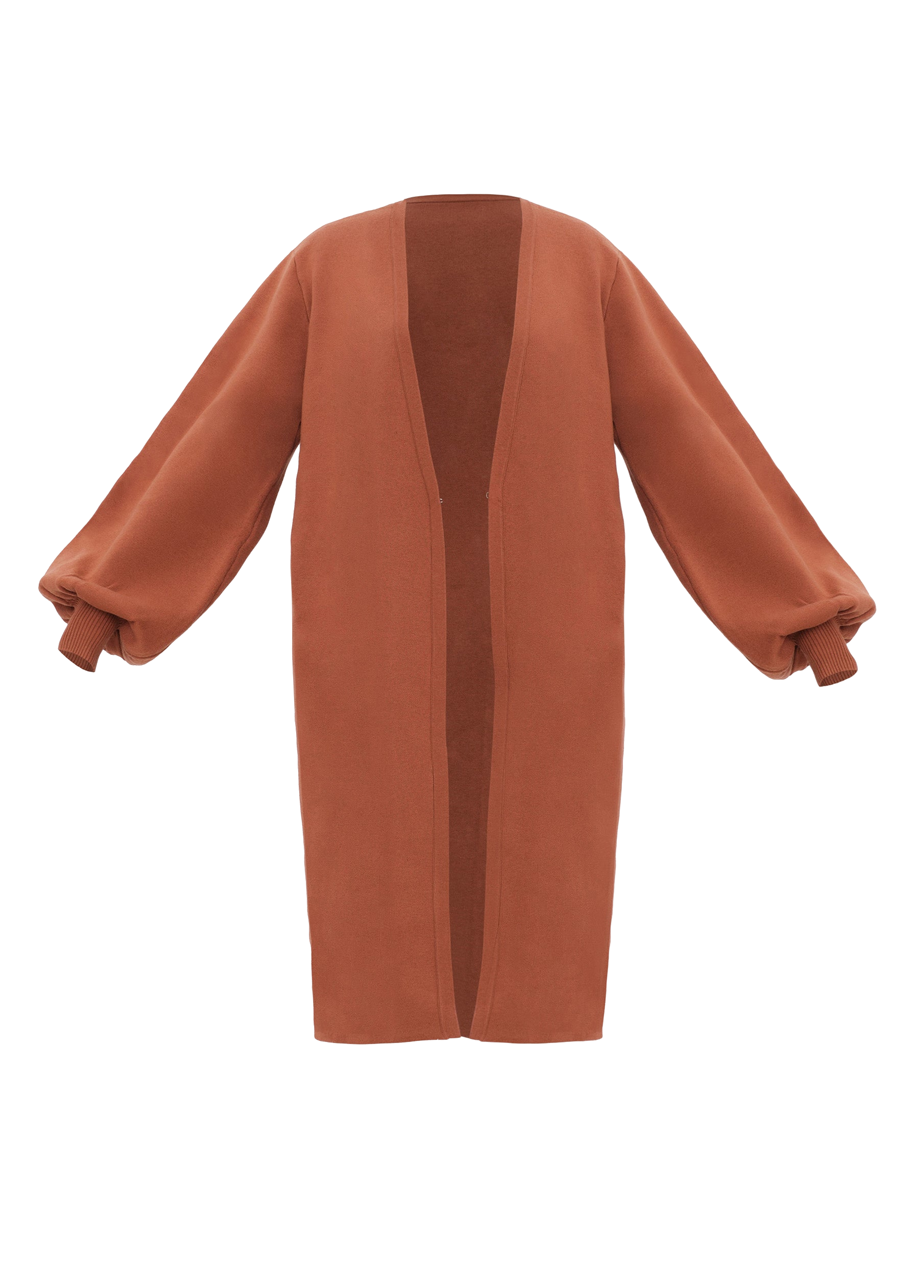 Shop Andrea Iyamah Ona Knit Cardigan In Caramel