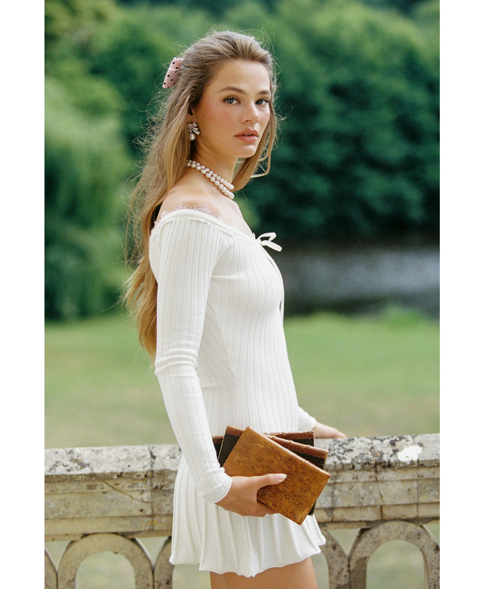 Jenna Dress (White) made by Nana Jacqueline