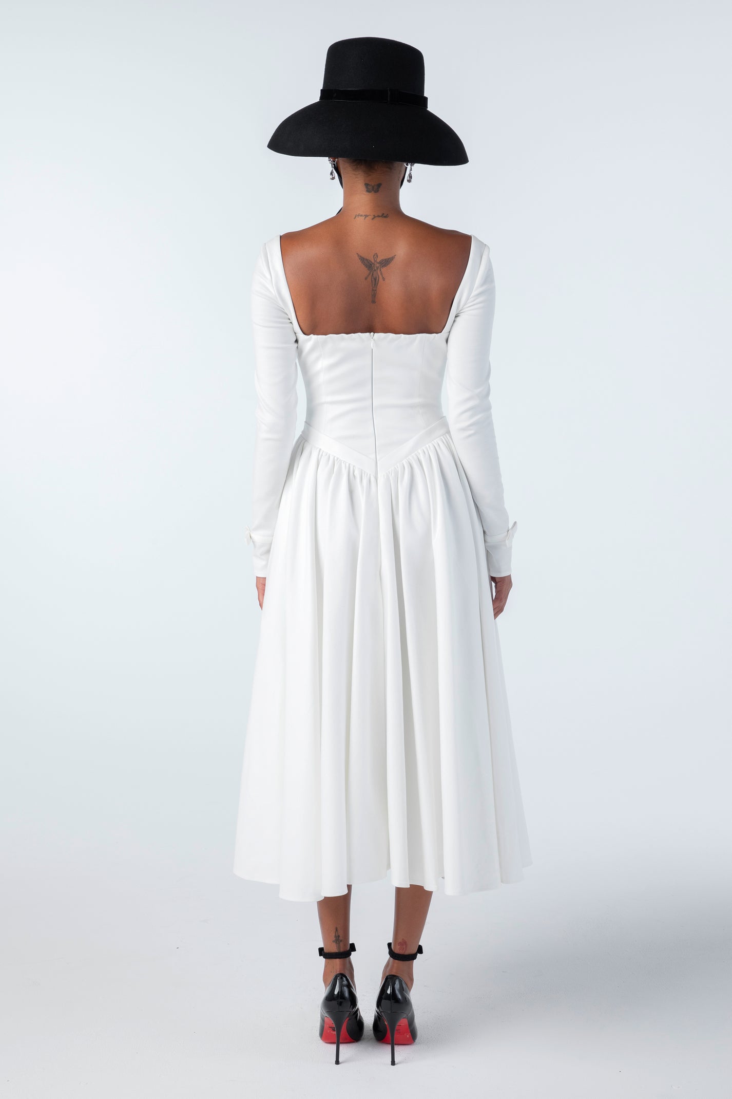 Shop Nana Jacqueline Bernadette Dress (white)