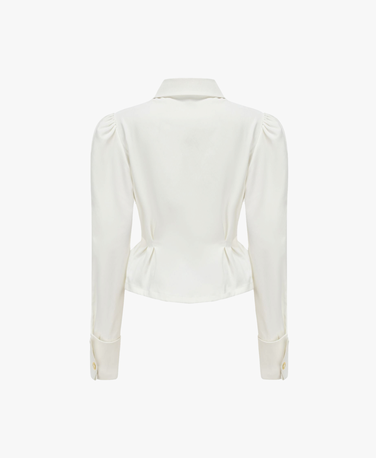 Kensie Top + Tie in White made by Nana Jacqueline
