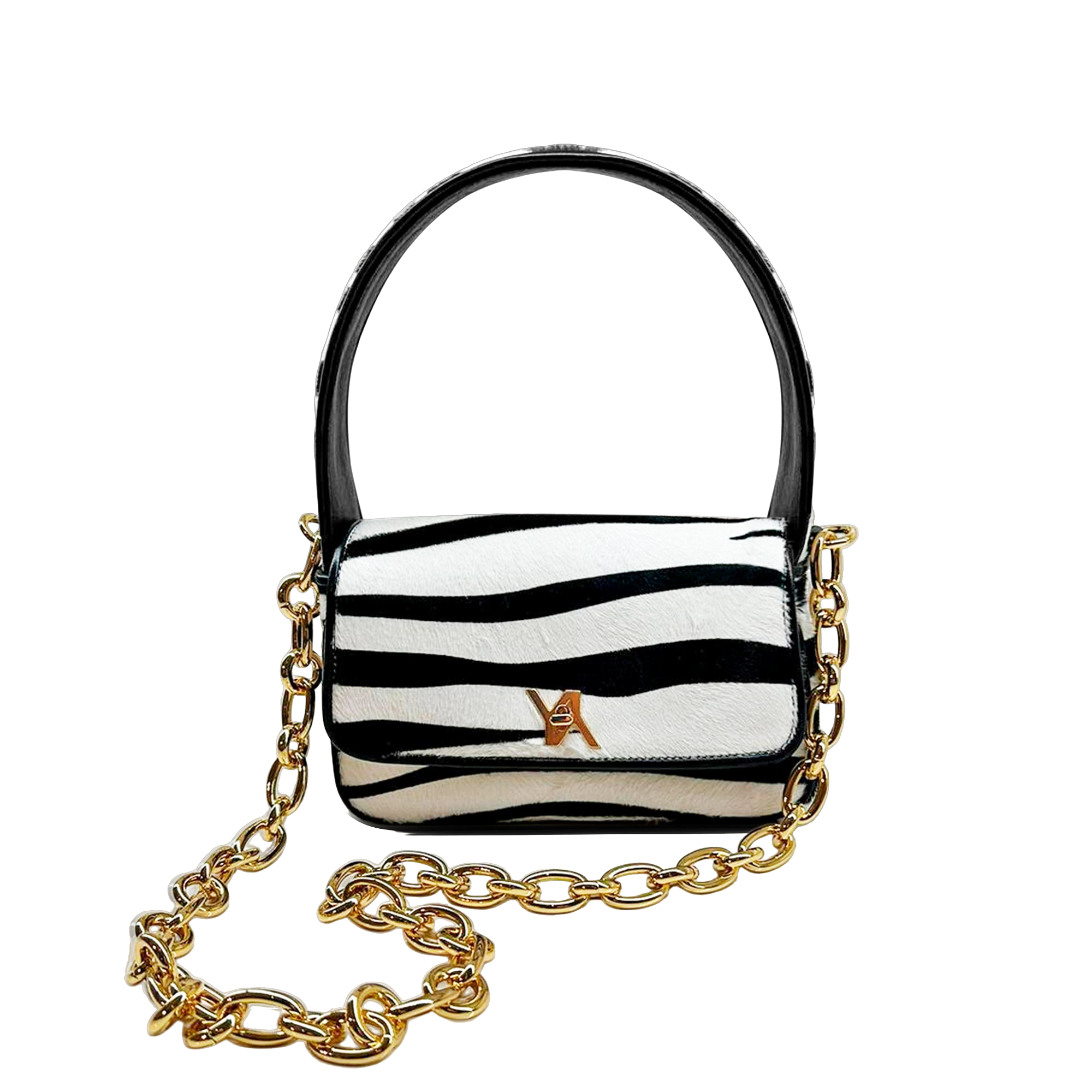 Shop Yliana Yepez Lulu Zebra Hobo