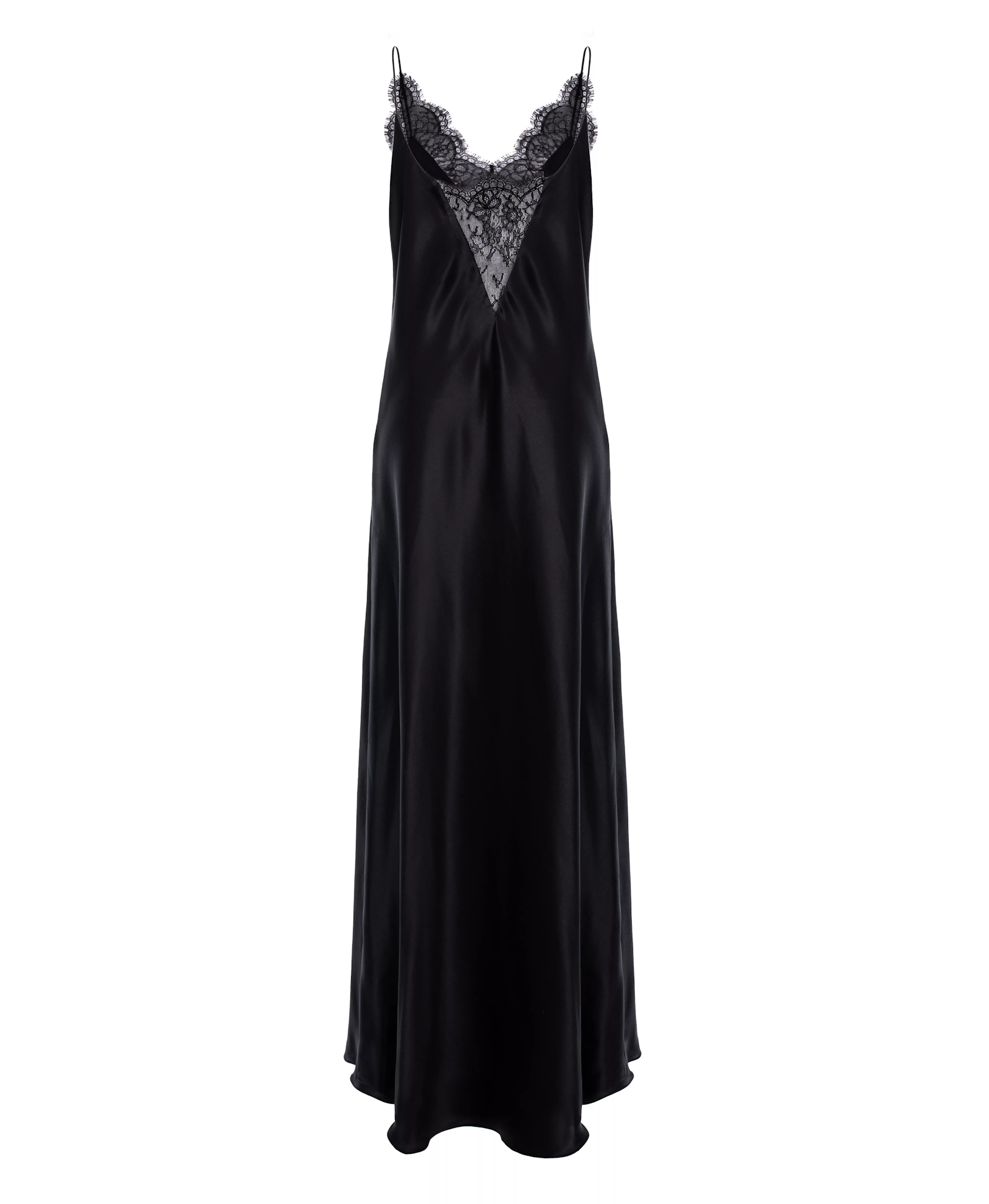 Chantilly Lace Satin Slip-Dress made by Aureliana