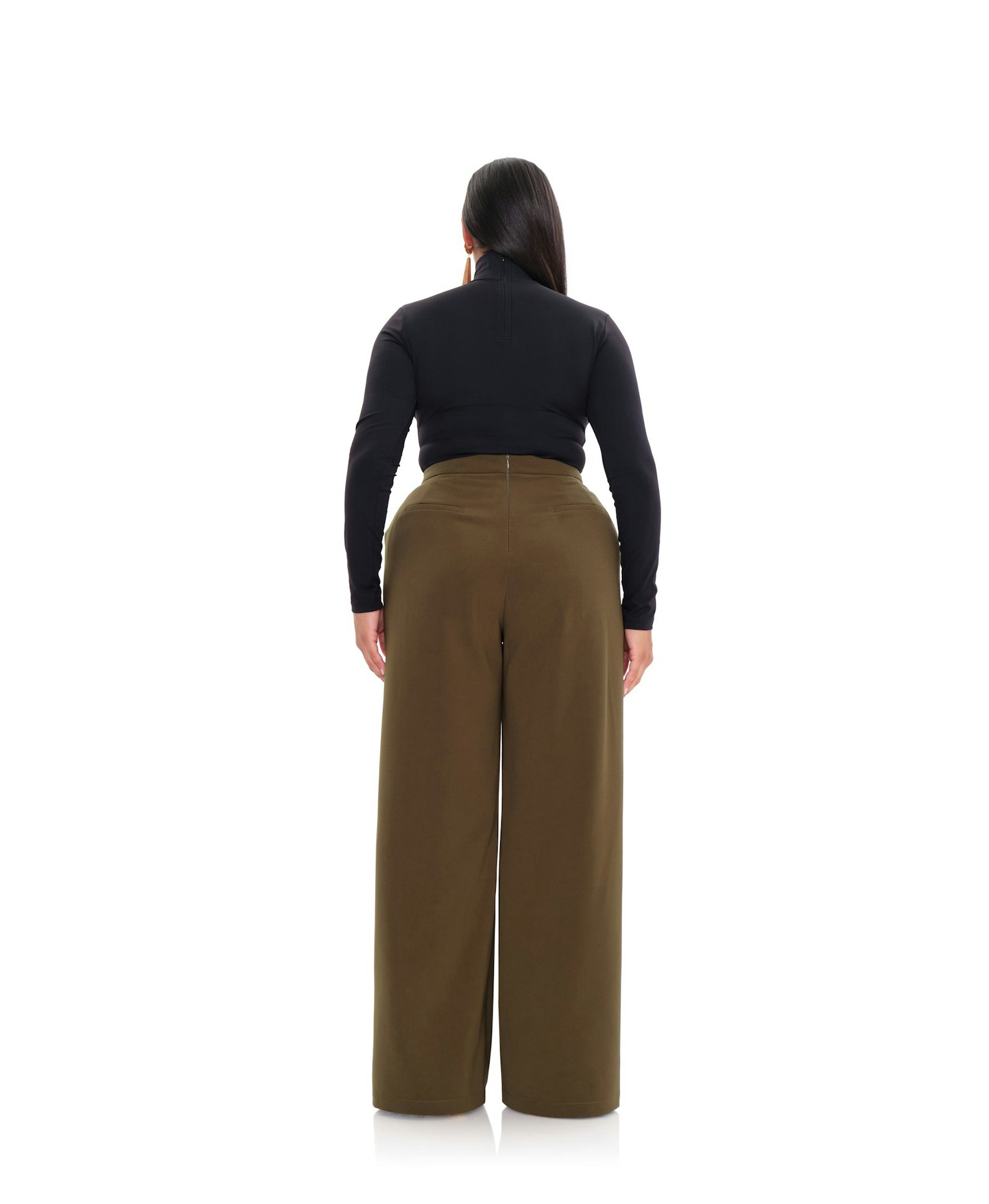 UTA PANTS - OLIVE made by Andrea Iyamah