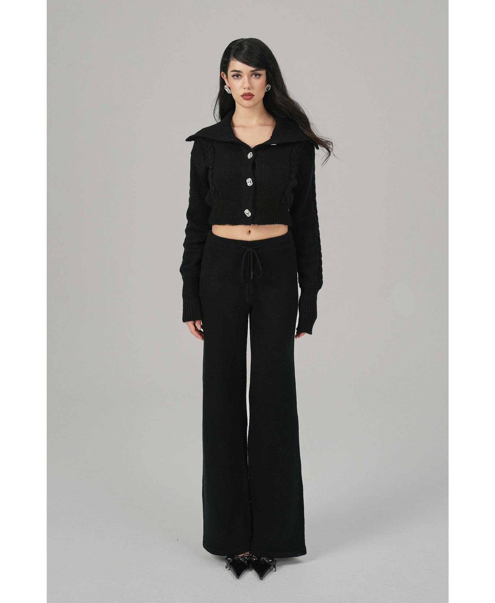 Addison Pants (Black) made by Nana Jacqueline