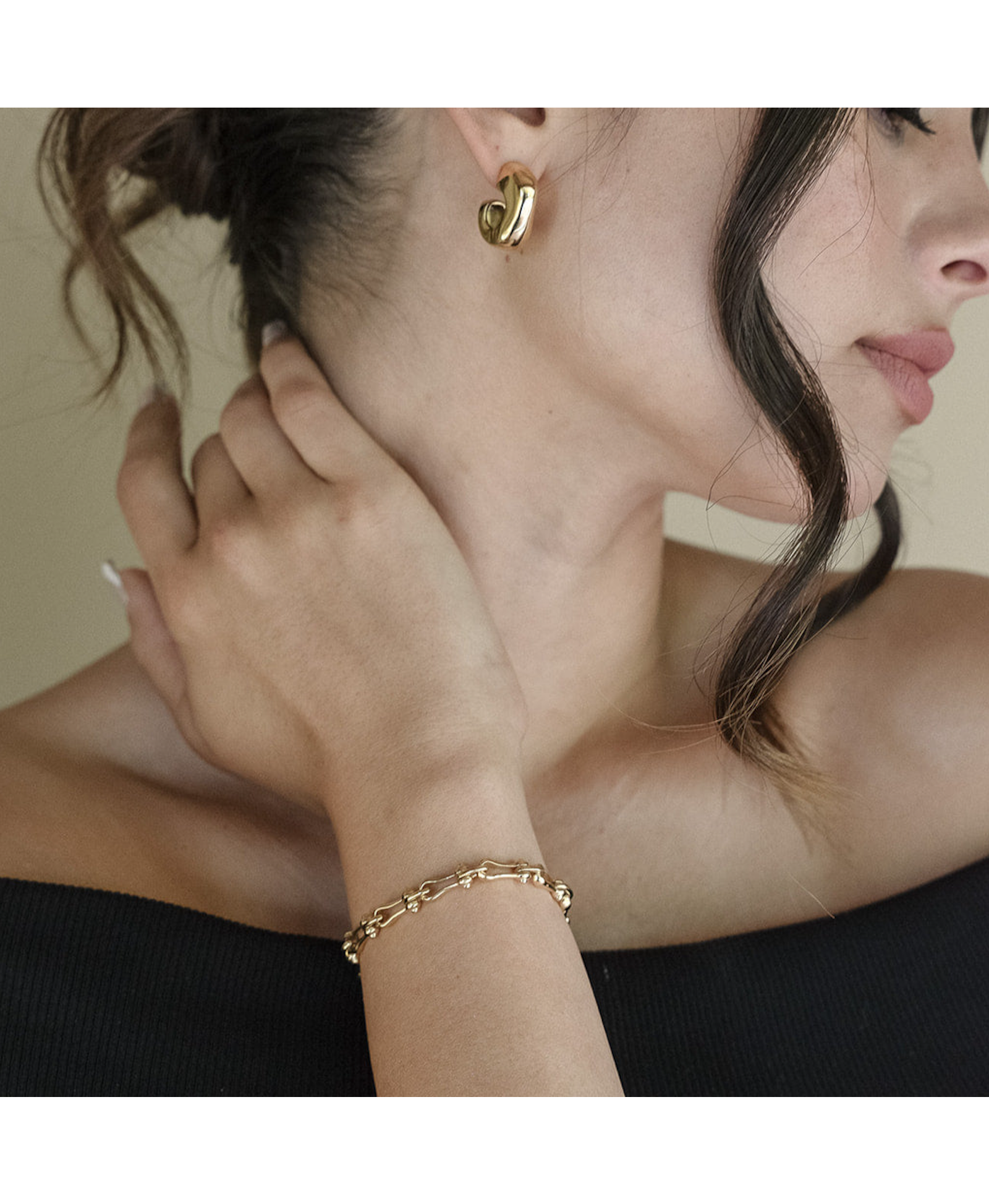 WAVY HOOPS made by Zepplin The Label