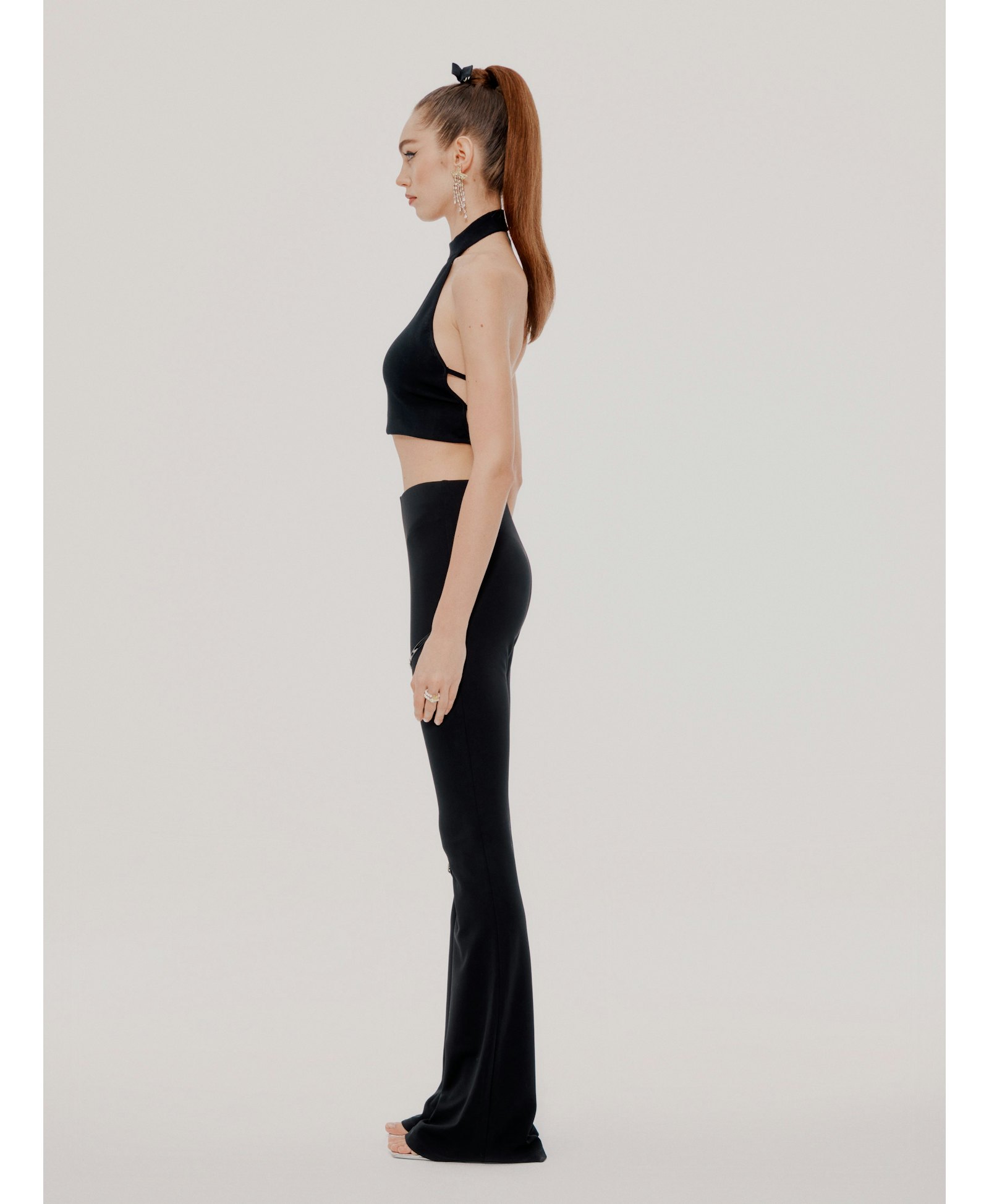 Black Brianah Top (Final Sale) in Black made by Nana Jacqueline