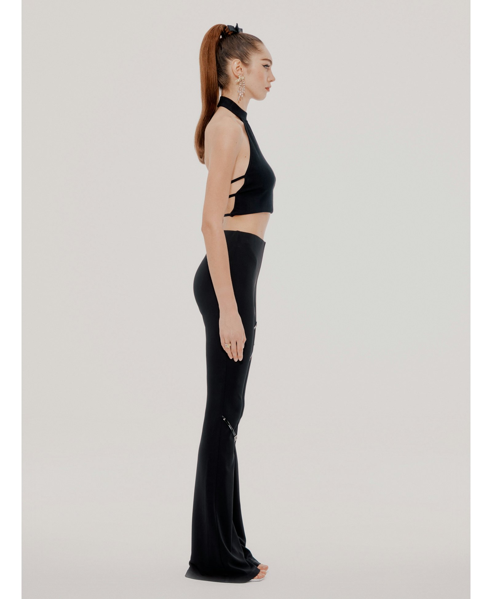 Black Brianah Top (Final Sale) in Black made by Nana Jacqueline