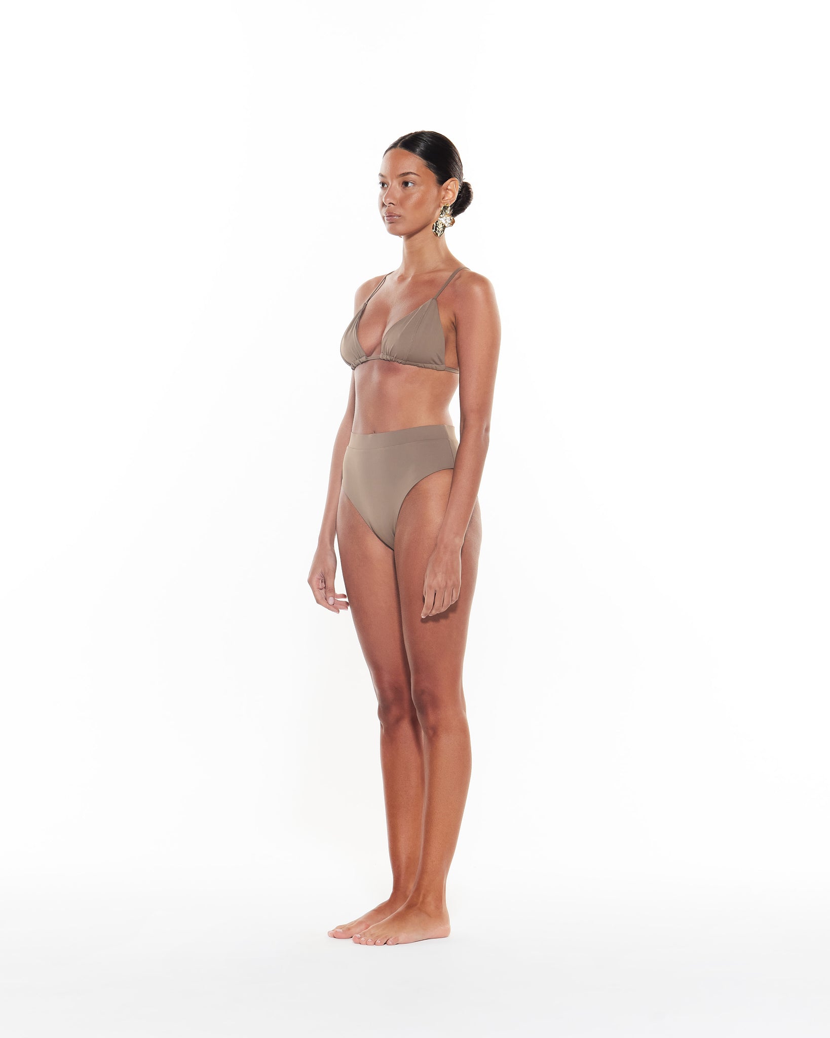 MYRASWIM JHANE TOP | TAUPE 