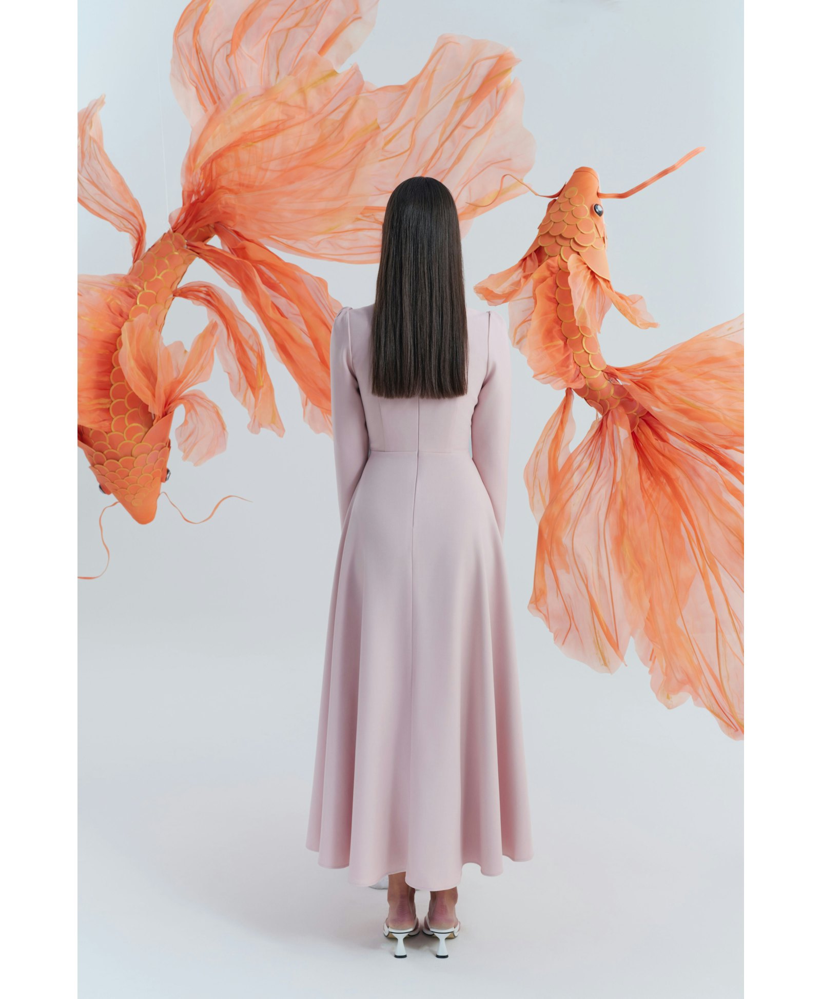 Oxford Loch Dress made by JUSTIN TONG