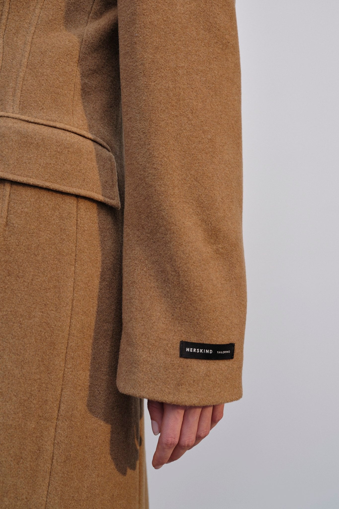 Shop Herskind Ultra Coat In Beige