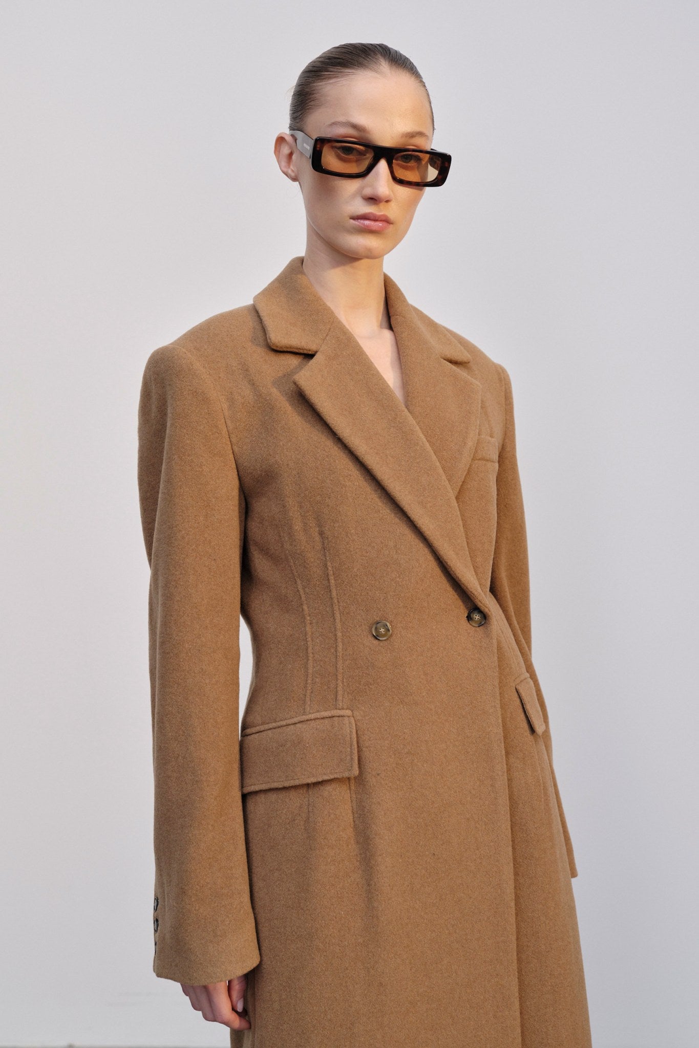 Shop Herskind Ultra Coat In Beige