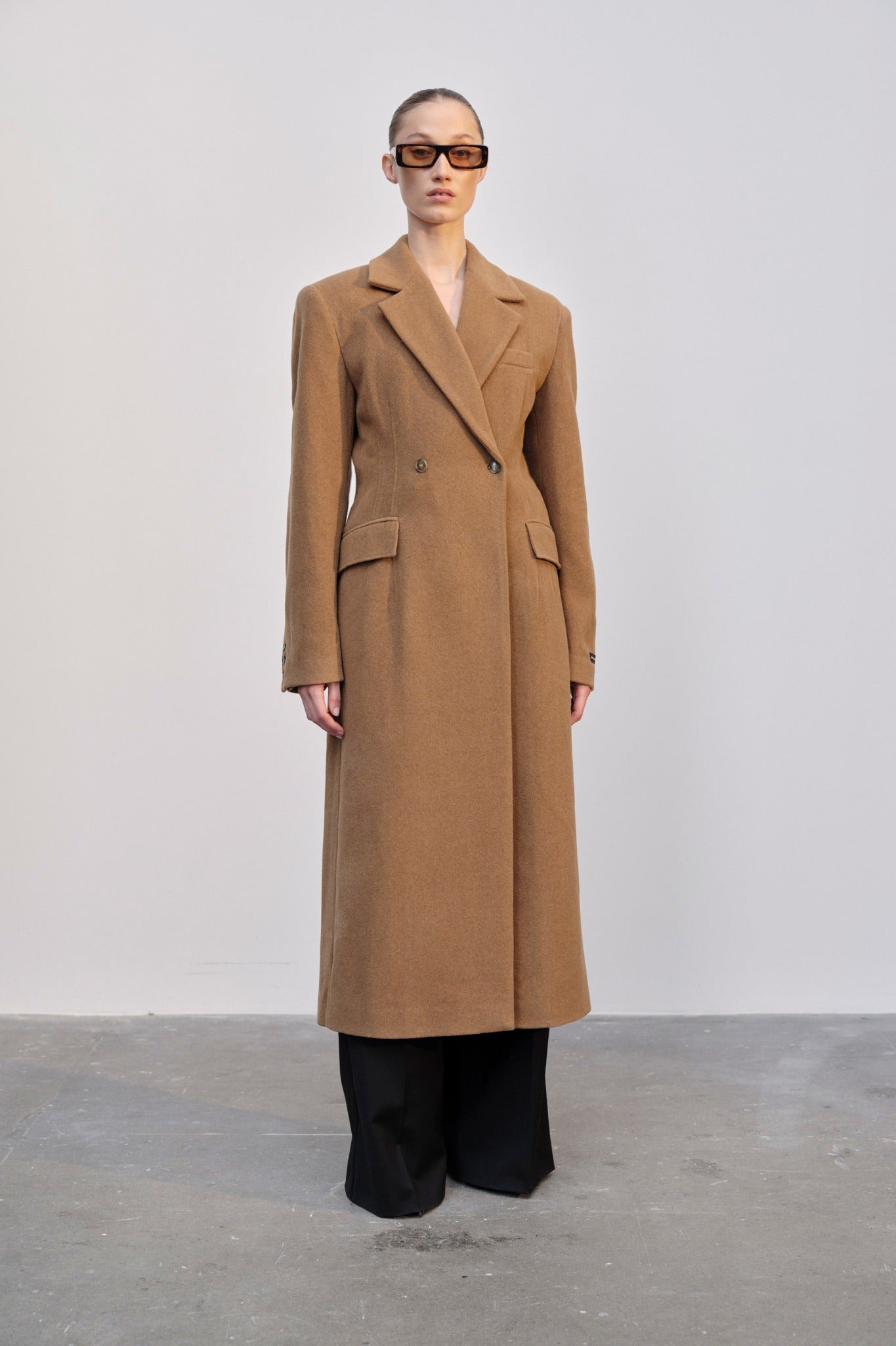 Shop Herskind Ultra Coat In Beige