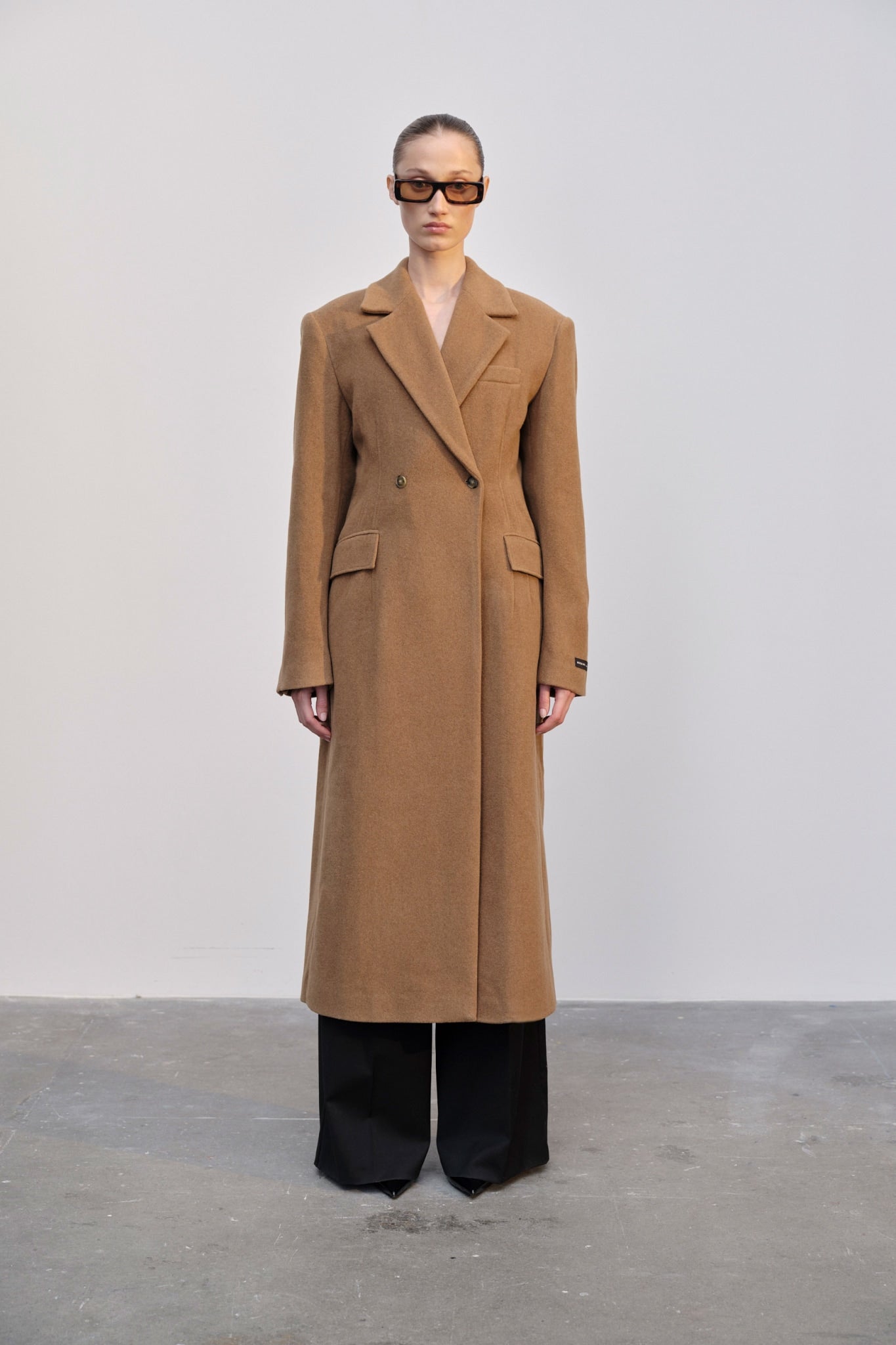 Shop Herskind Ultra Coat In Beige