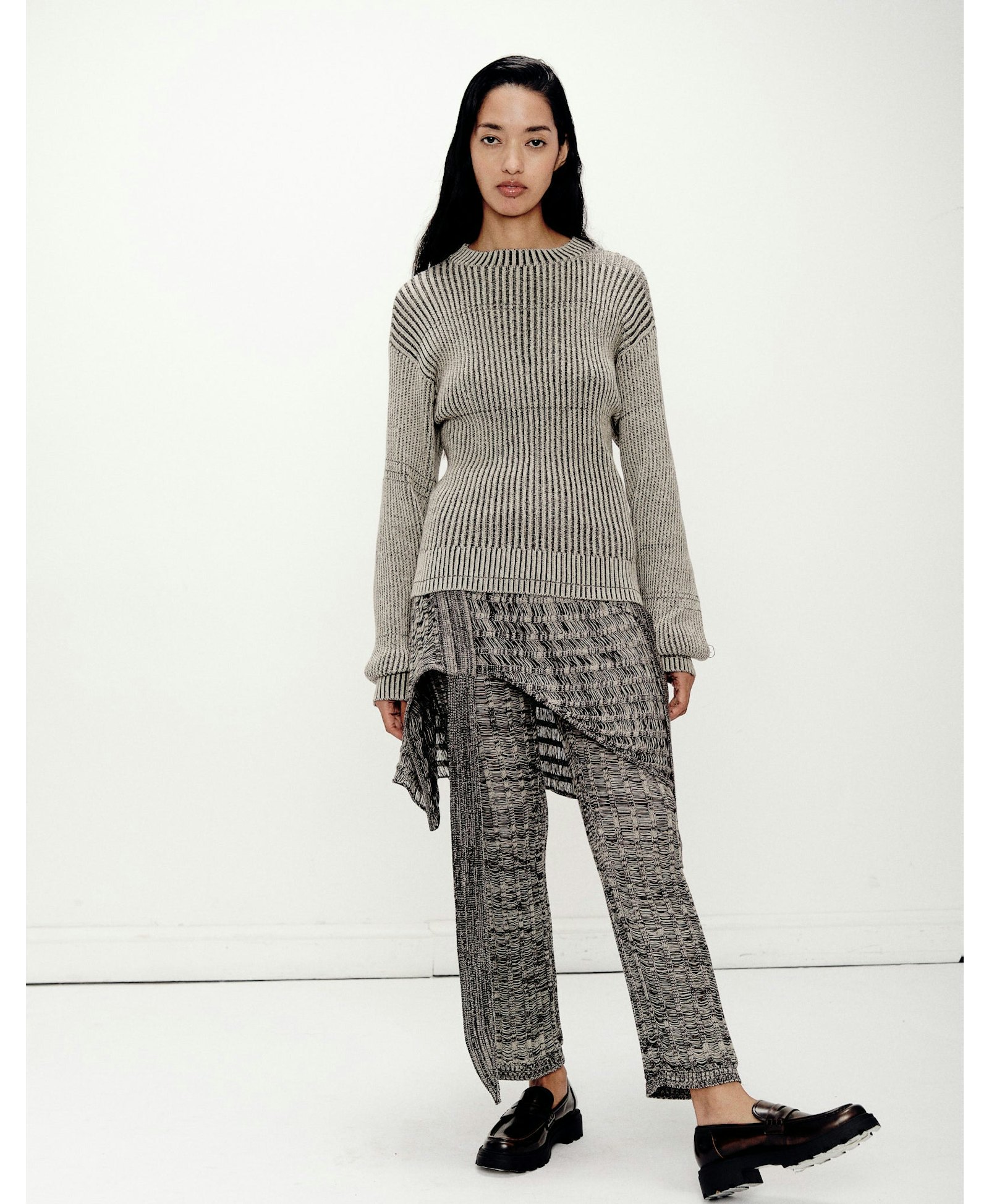 Turritella Sweater Beige Brown made by Peregrina