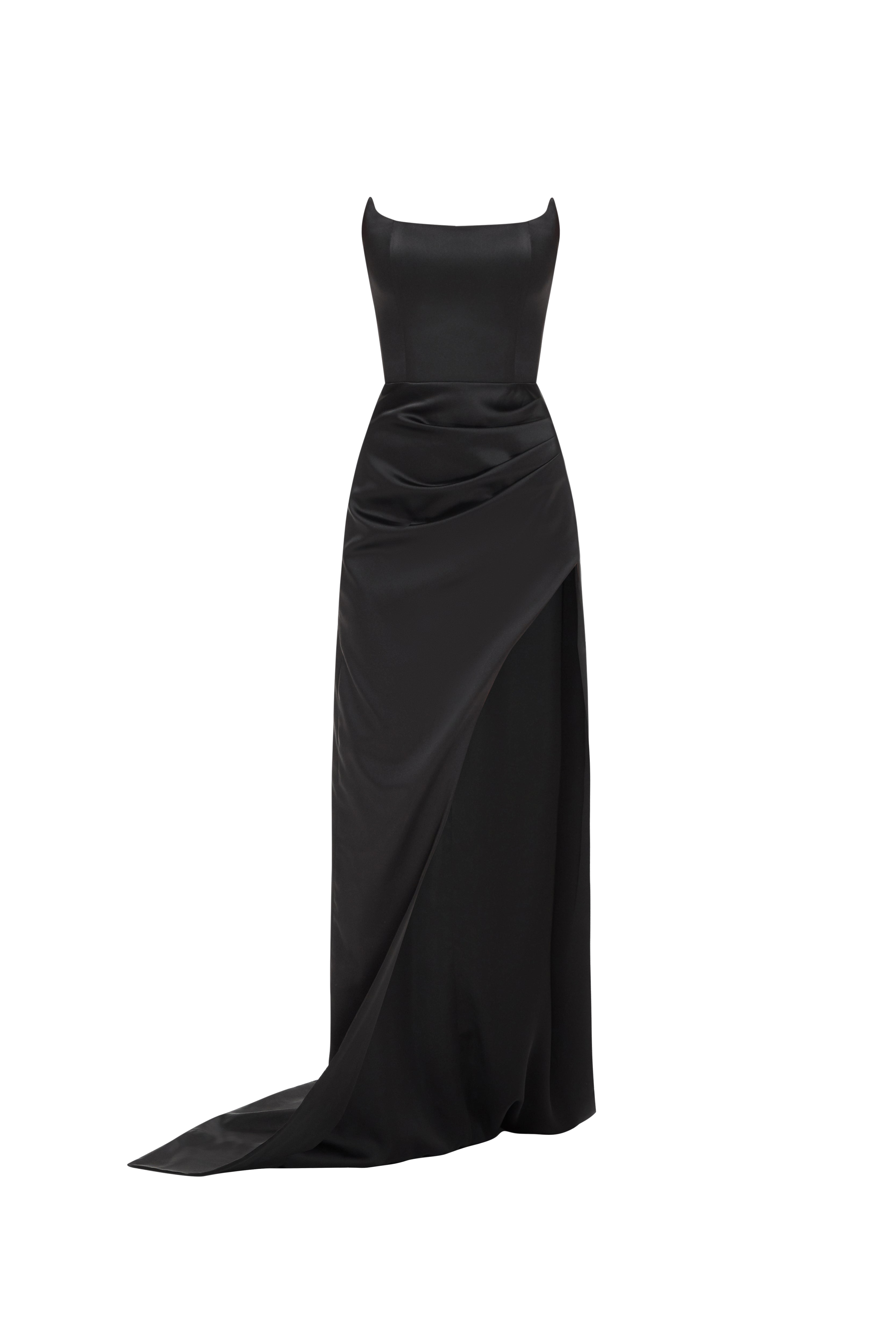 Shop Balykina Anastasia Maxi Dress Black